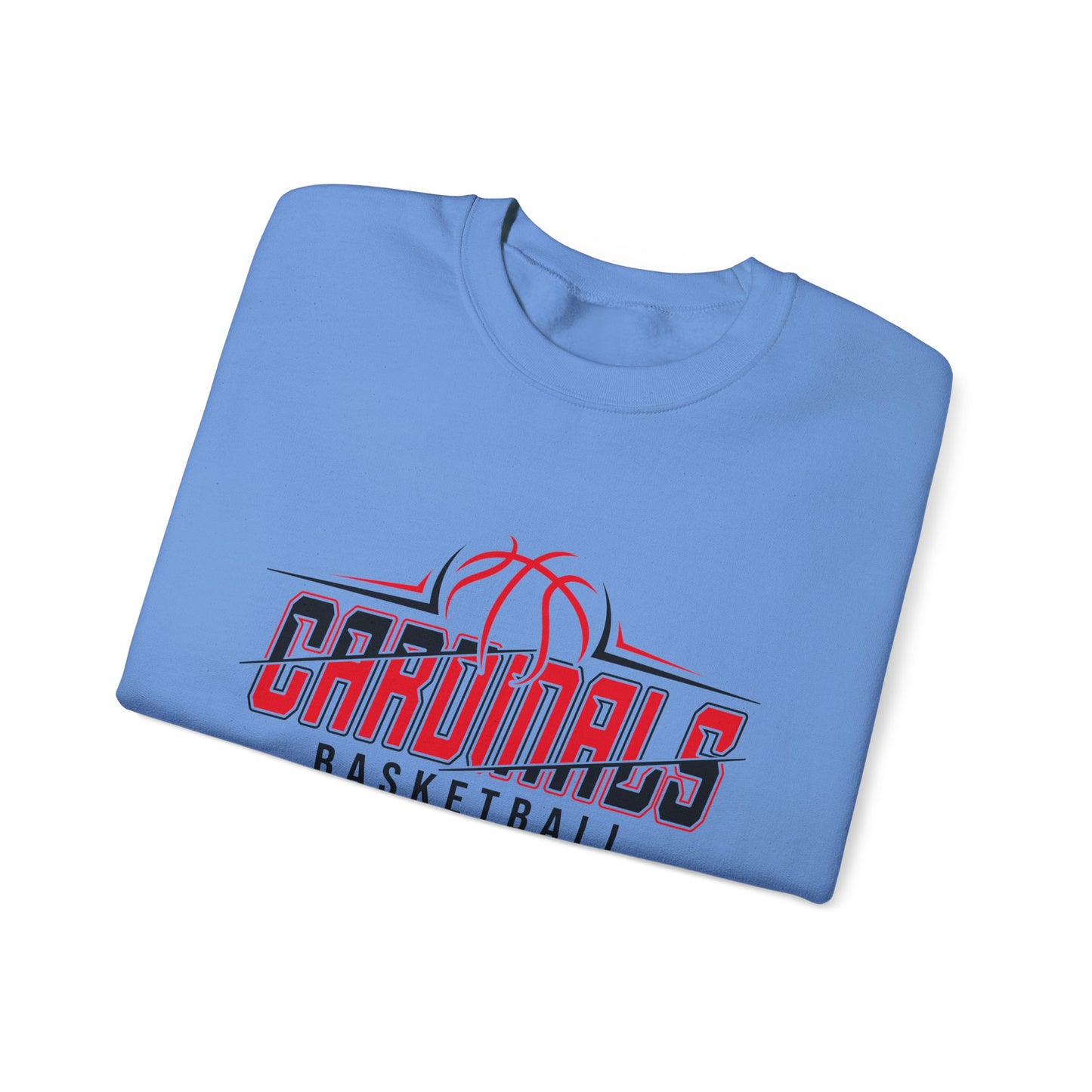 Adult St. Christopher Cardinals Basketball Crewneck Sweatshirt