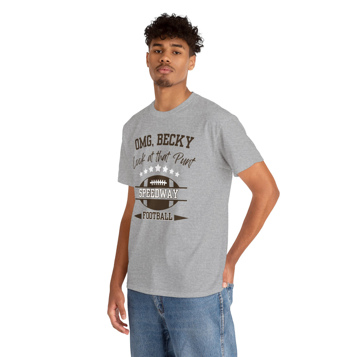 OMG, Becky Look at that Punt - Speedway Football Tee