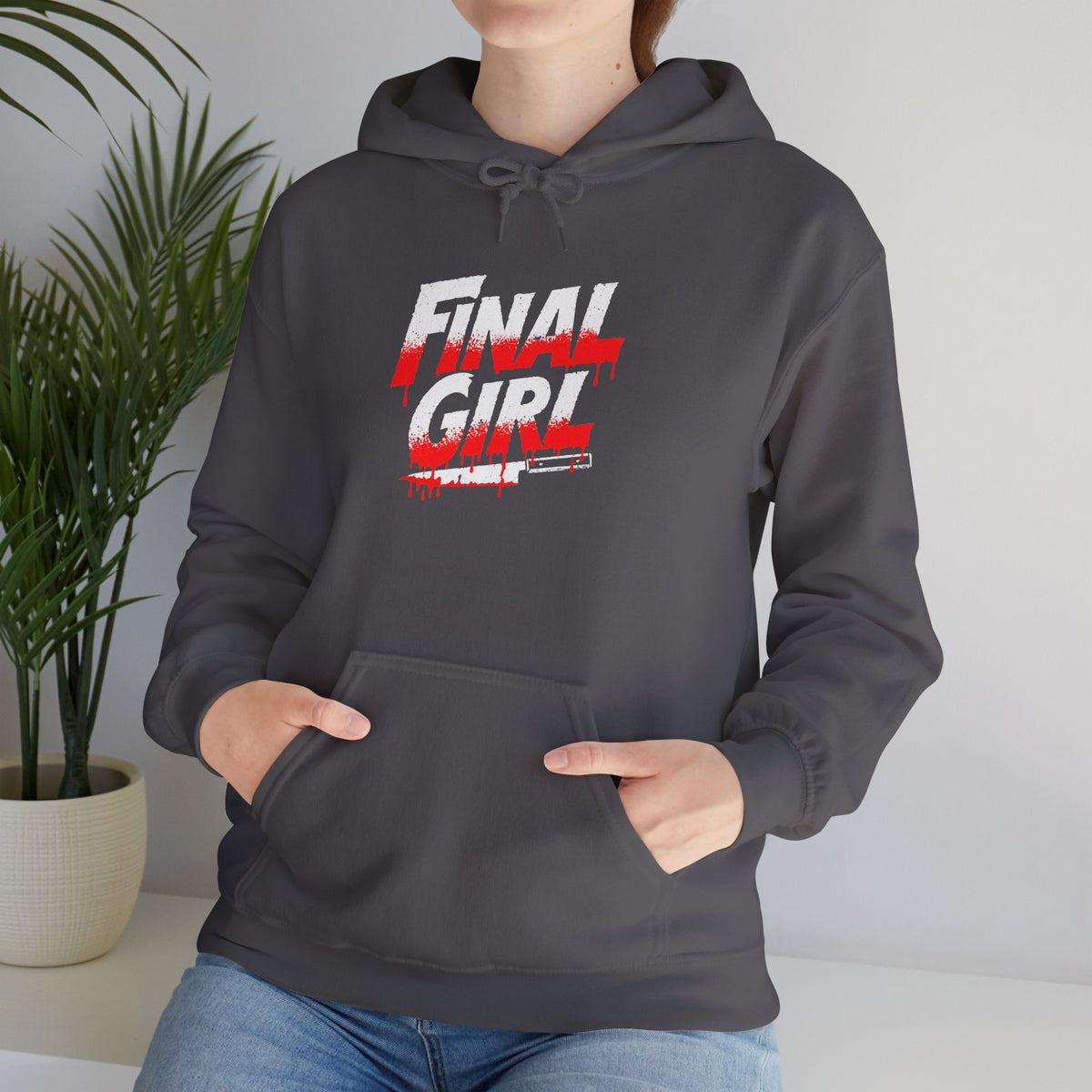 Final Girl Hoodie – Retro Slasher Horror Sweatshirt