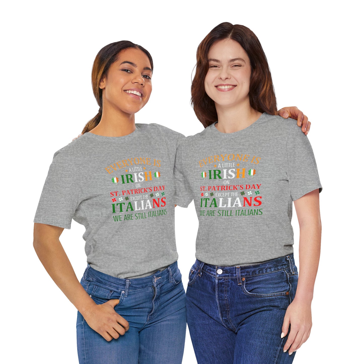 Italian St. Patrick's Day Shirt - Jersey Short Sleeve Tee