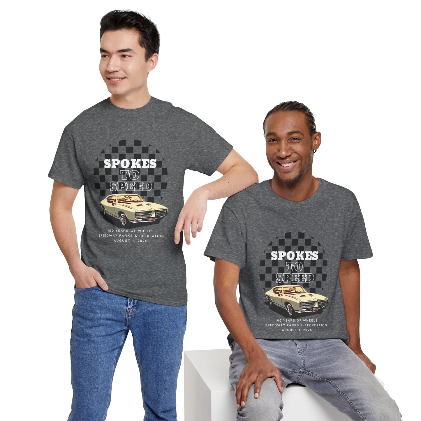 Adult Spokes to Speed t-shirt