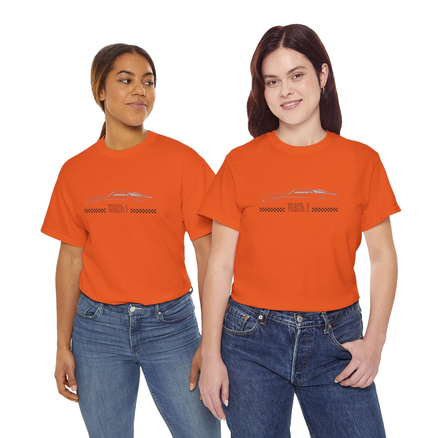 Adult Mustang Mach 1 tee — Vintage Muscle Car