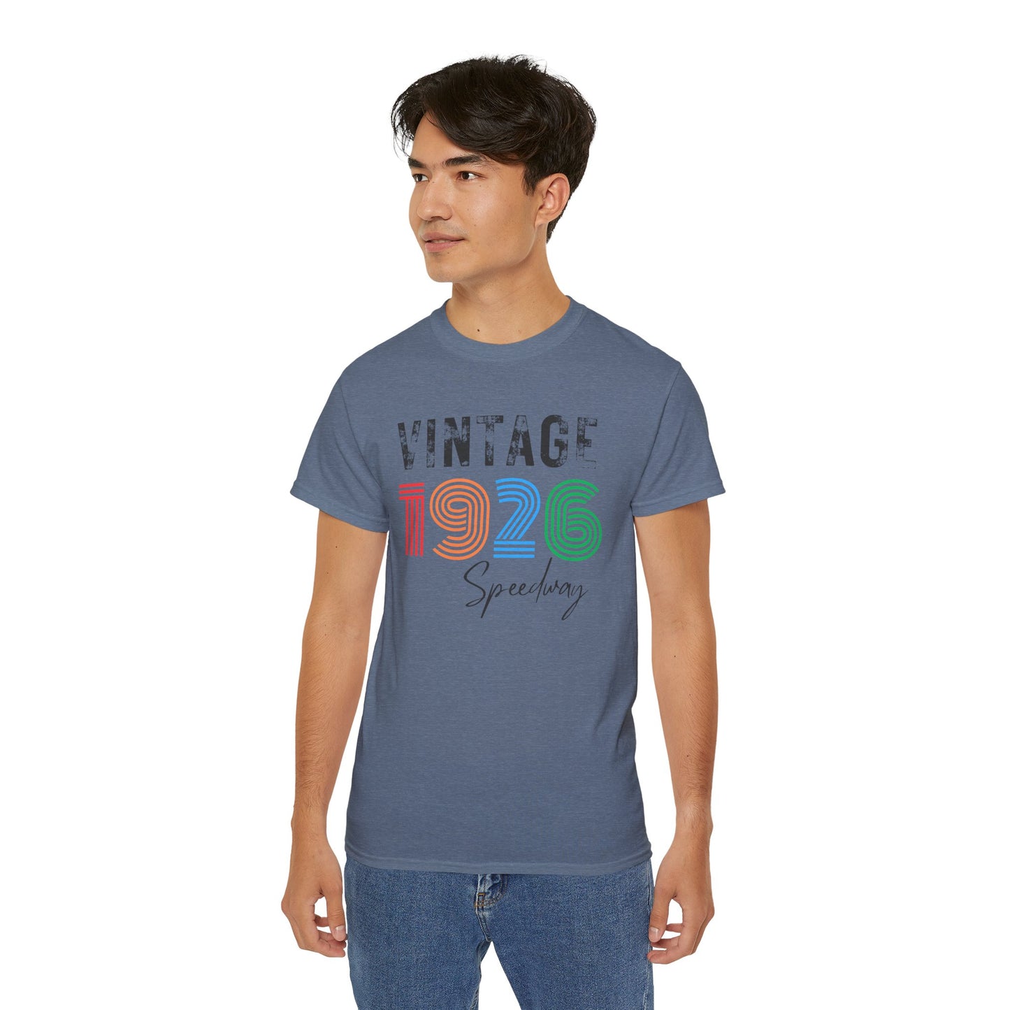 Adult 100th Anniversary - Speedway Vintage Tee