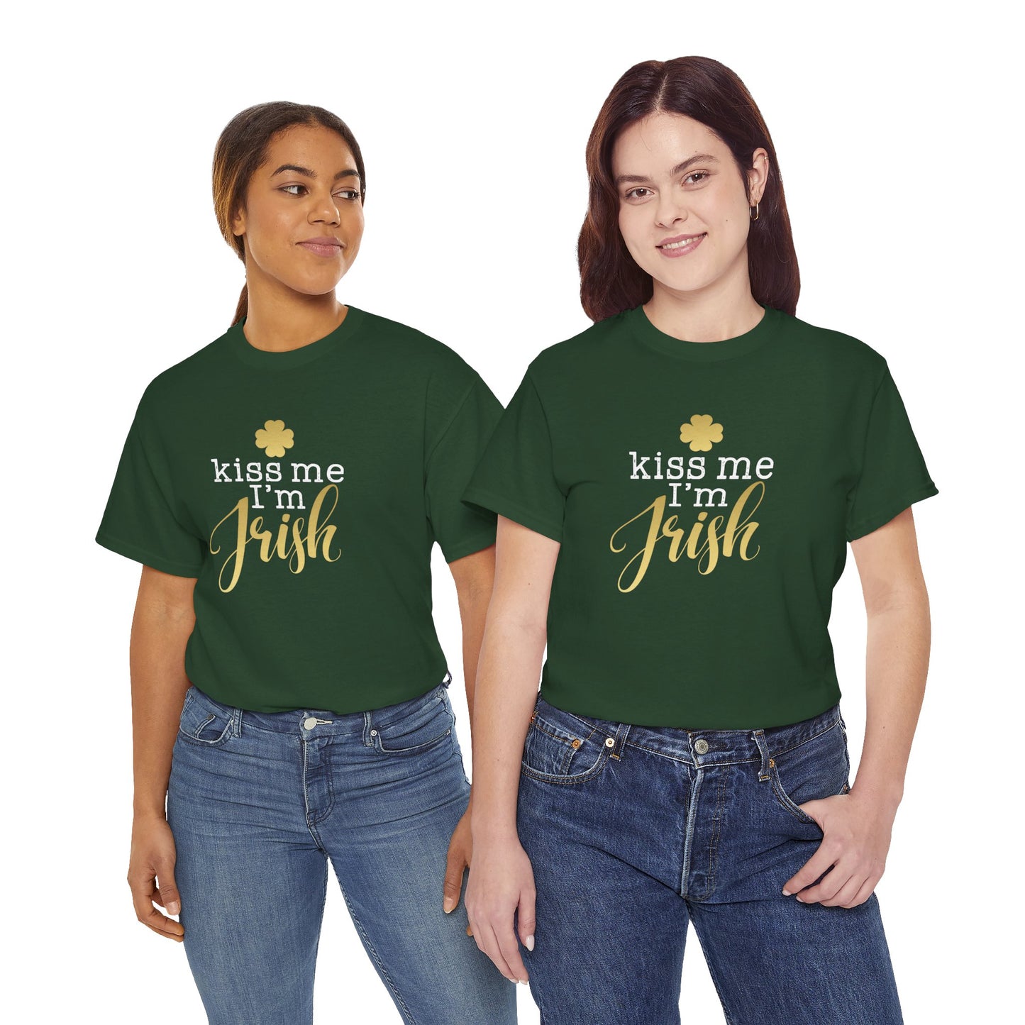 Adult Kiss Me I'm Irish T‑Shirt