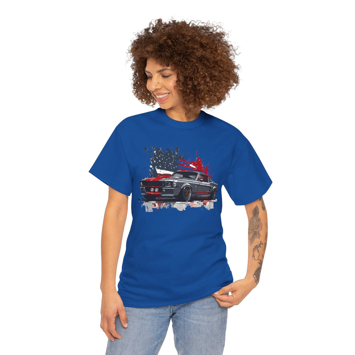 Shelby GT500 Eleanor with stripes — Mustang Graphic Tee