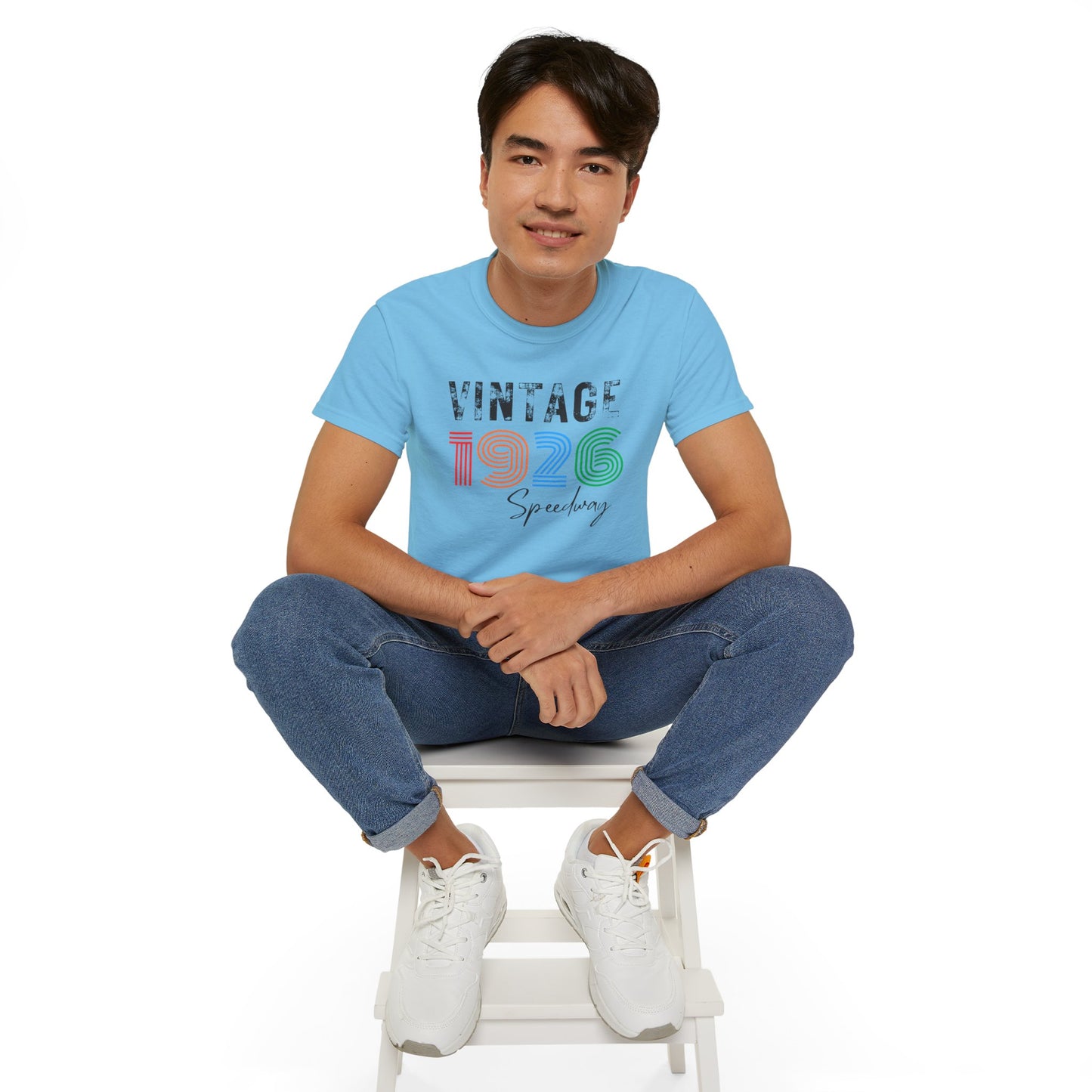 Adult 100th Anniversary - Speedway Vintage Tee