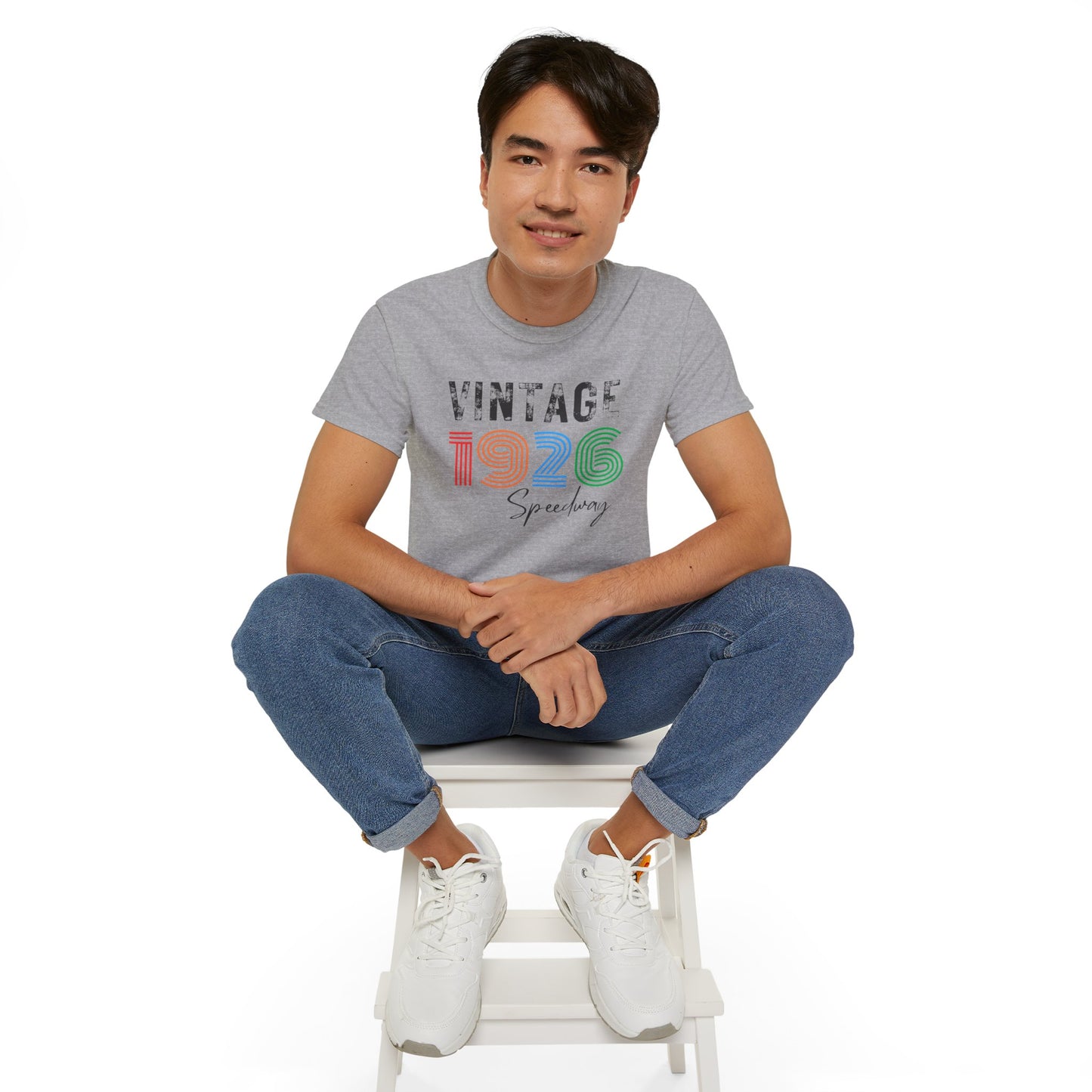 Adult 100th Anniversary - Speedway Vintage Tee