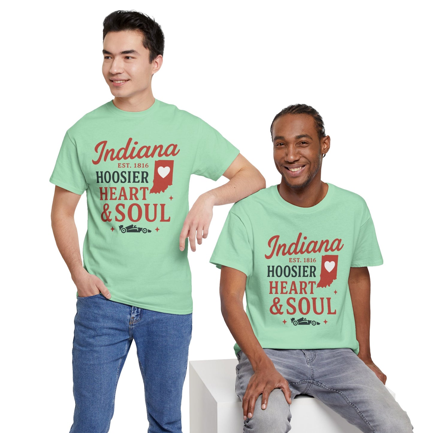 Indiana Hoosier Heart & Soul T-Shirt