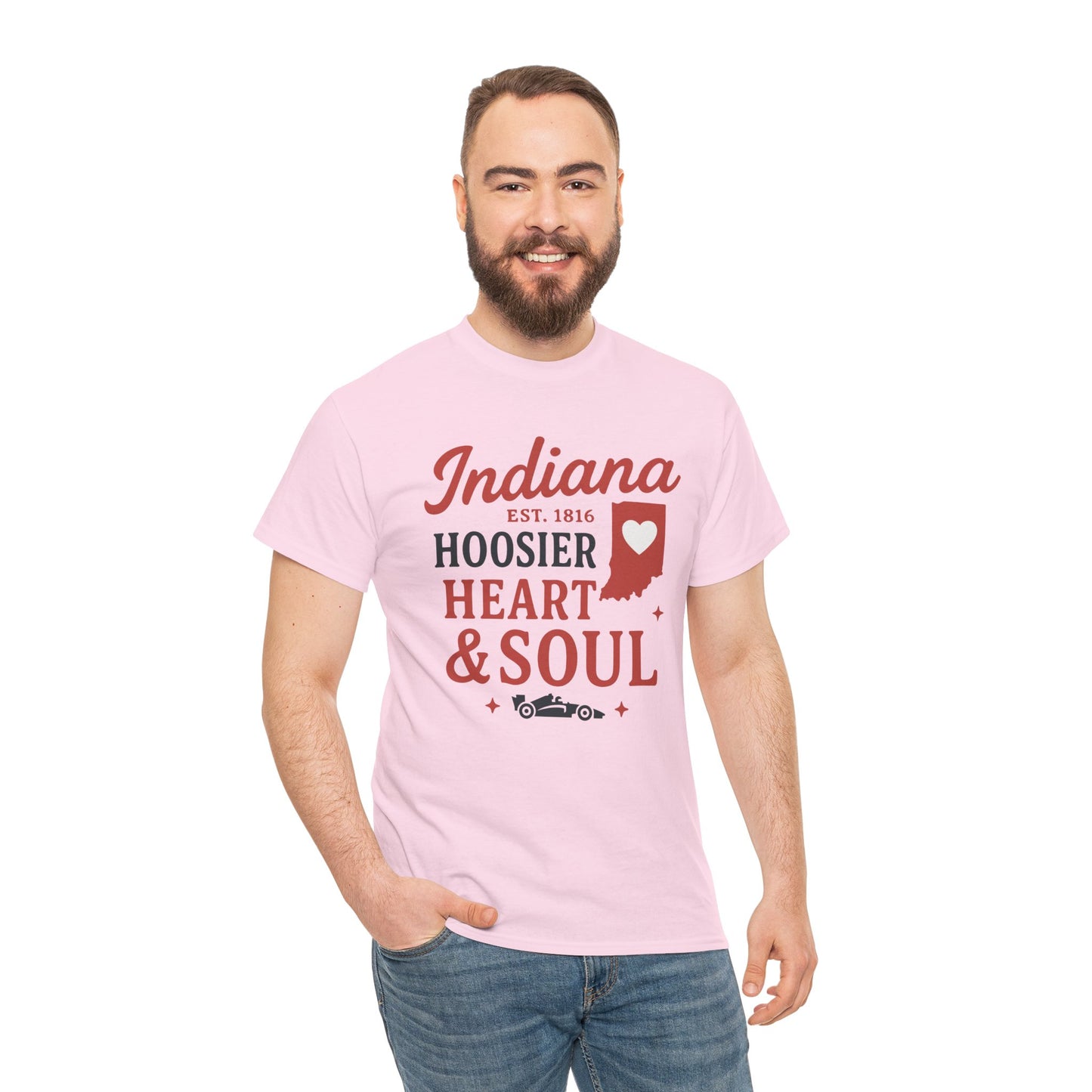 Indiana Hoosier Heart & Soul T-Shirt