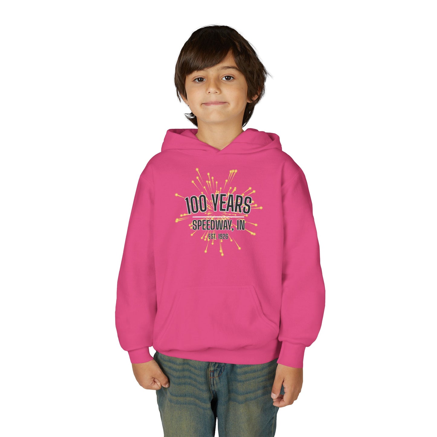 Youth 100th Anniversary - Speedway Firework Hoodie