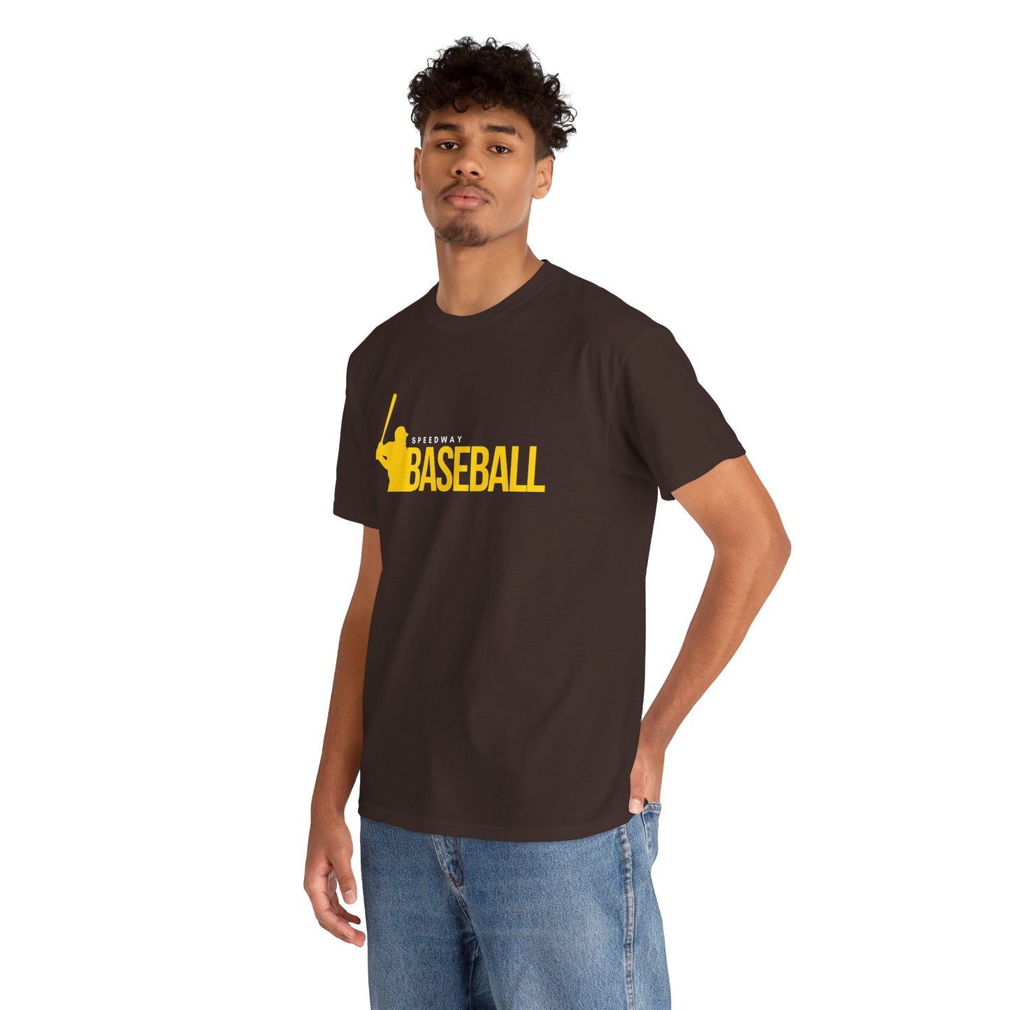 Adult Speedway Baseball Tee