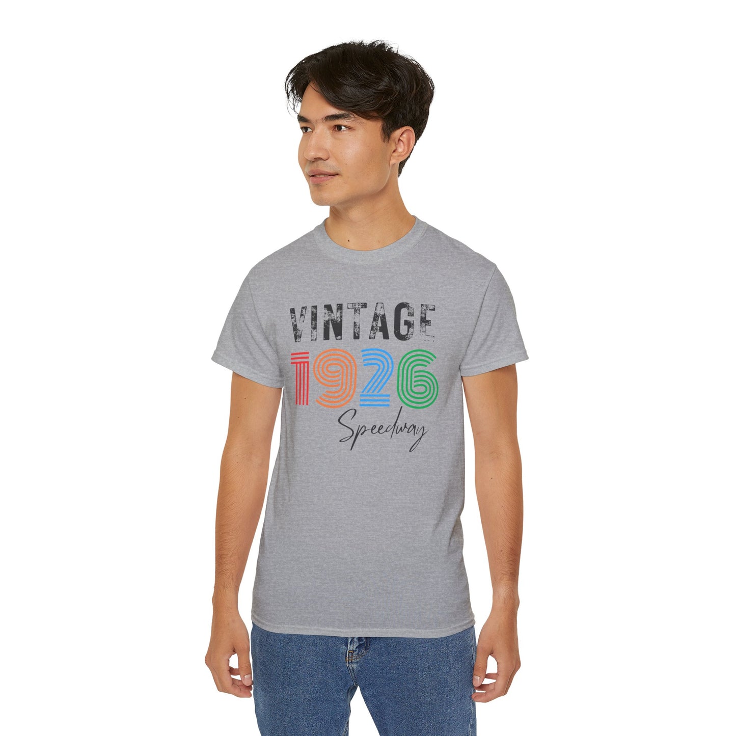 Adult 100th Anniversary - Speedway Vintage Tee