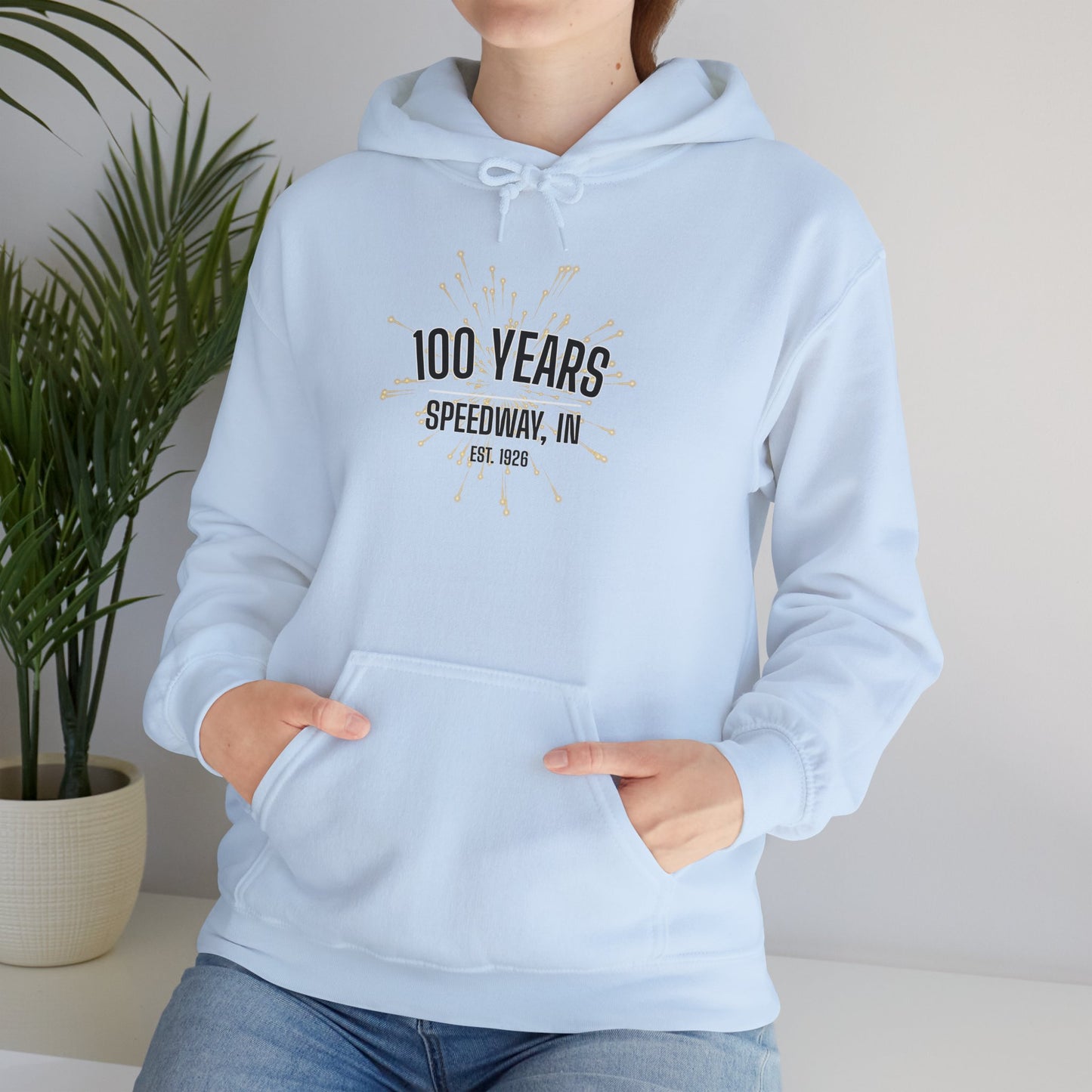 Adult 100th Anniversary - Speedway Firework Hoodie