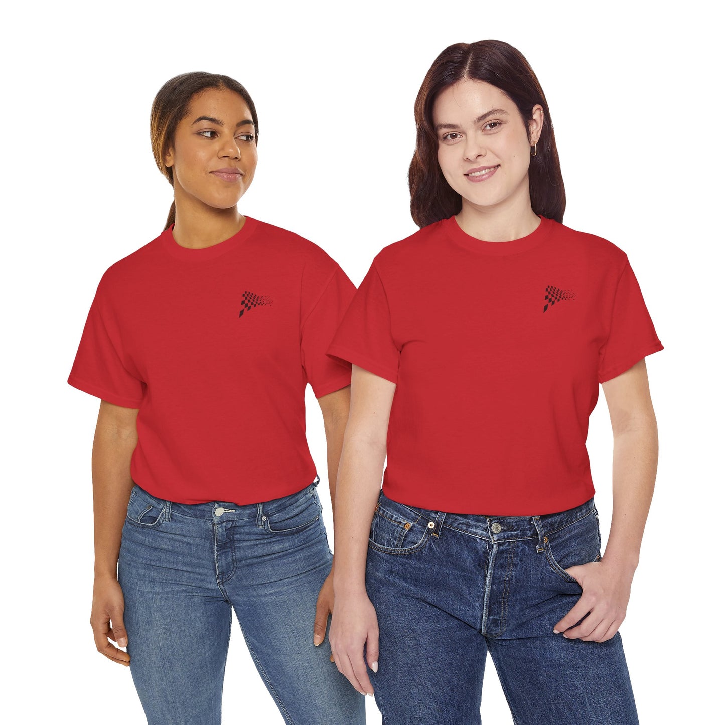 Adult - Is It May Yet? Tee – Racing Checkered Graphic T-Shirt in Flag colors