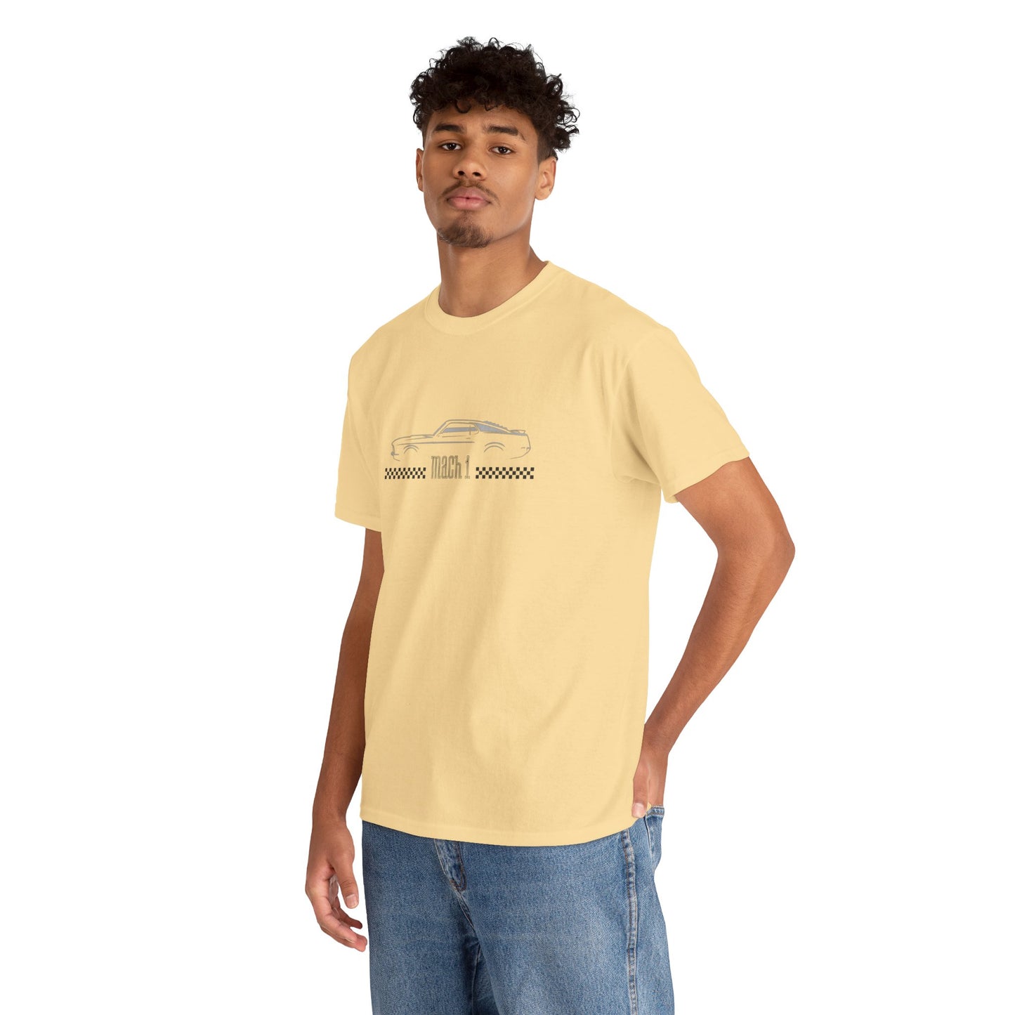 Adult Mustang Mach 1 tee — Vintage Muscle Car