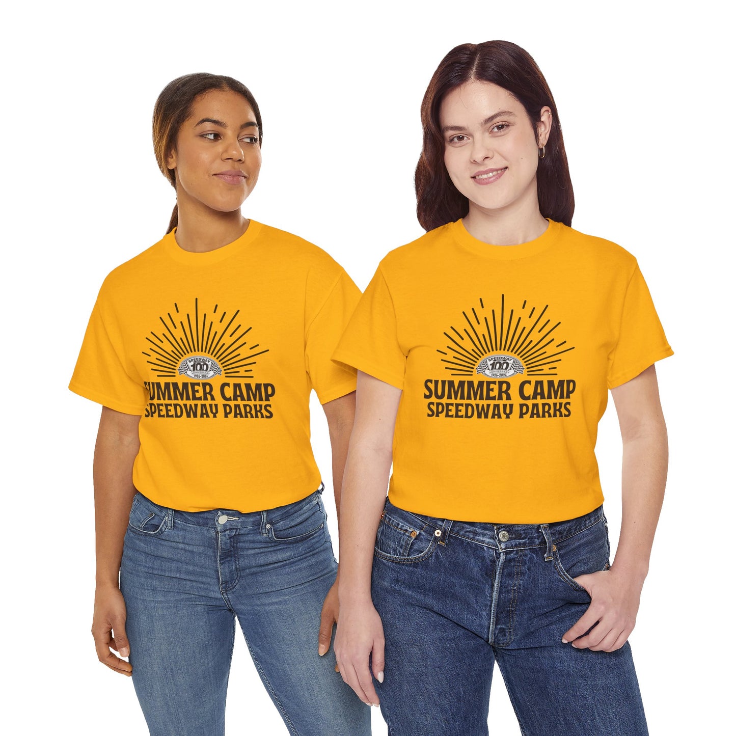 Adult Summer Camp T-Shirt - 2026 Speedway Parks Sunrise Tee