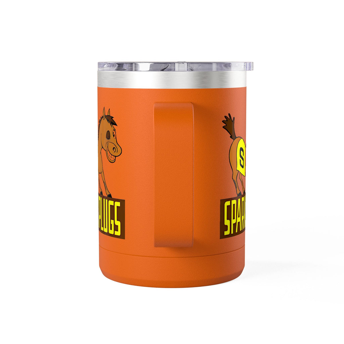 Old School Speedway Logo - 15oz Insulated Coffee Mug Tumbler with Lid