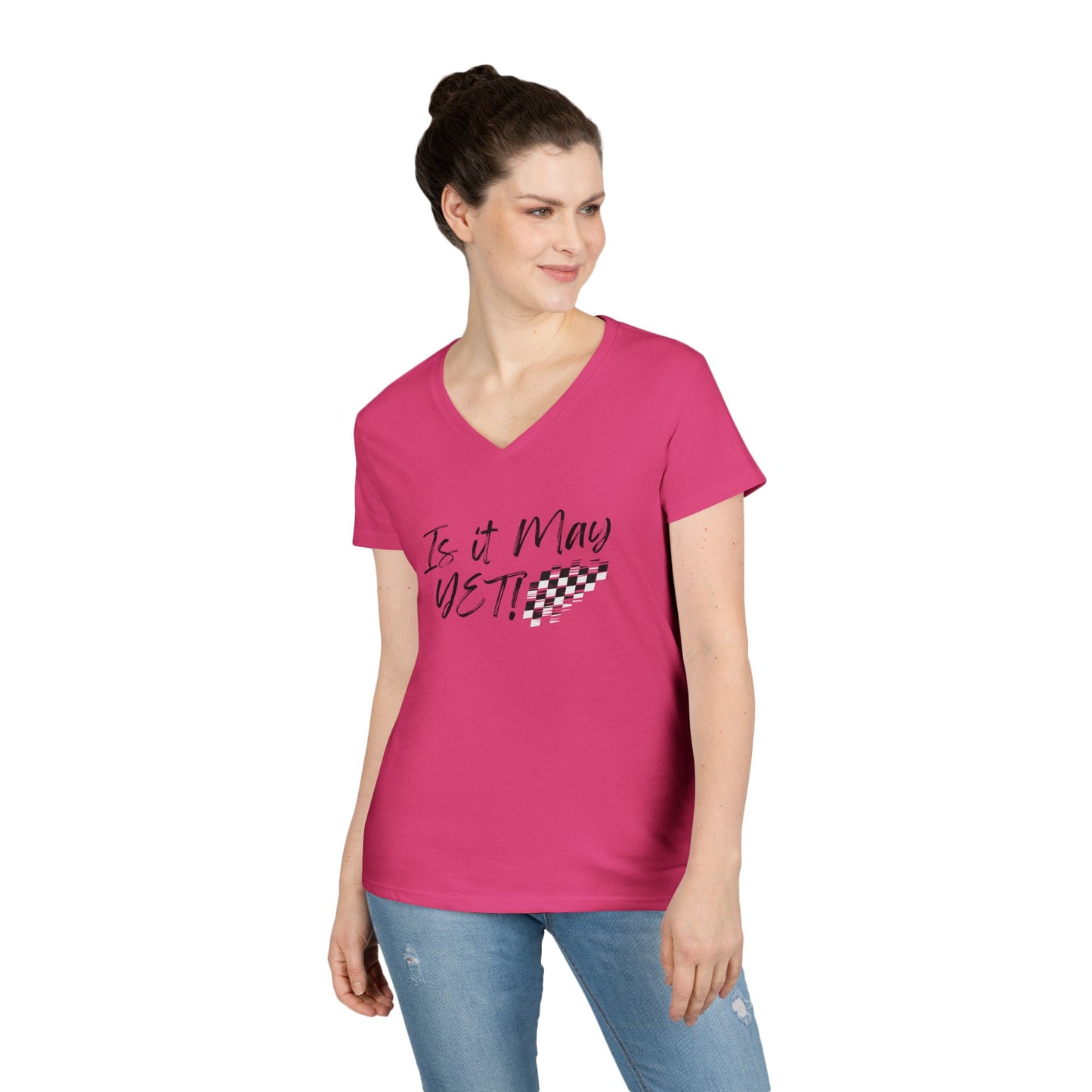Is It May Yet? V-Neck Women's Tee