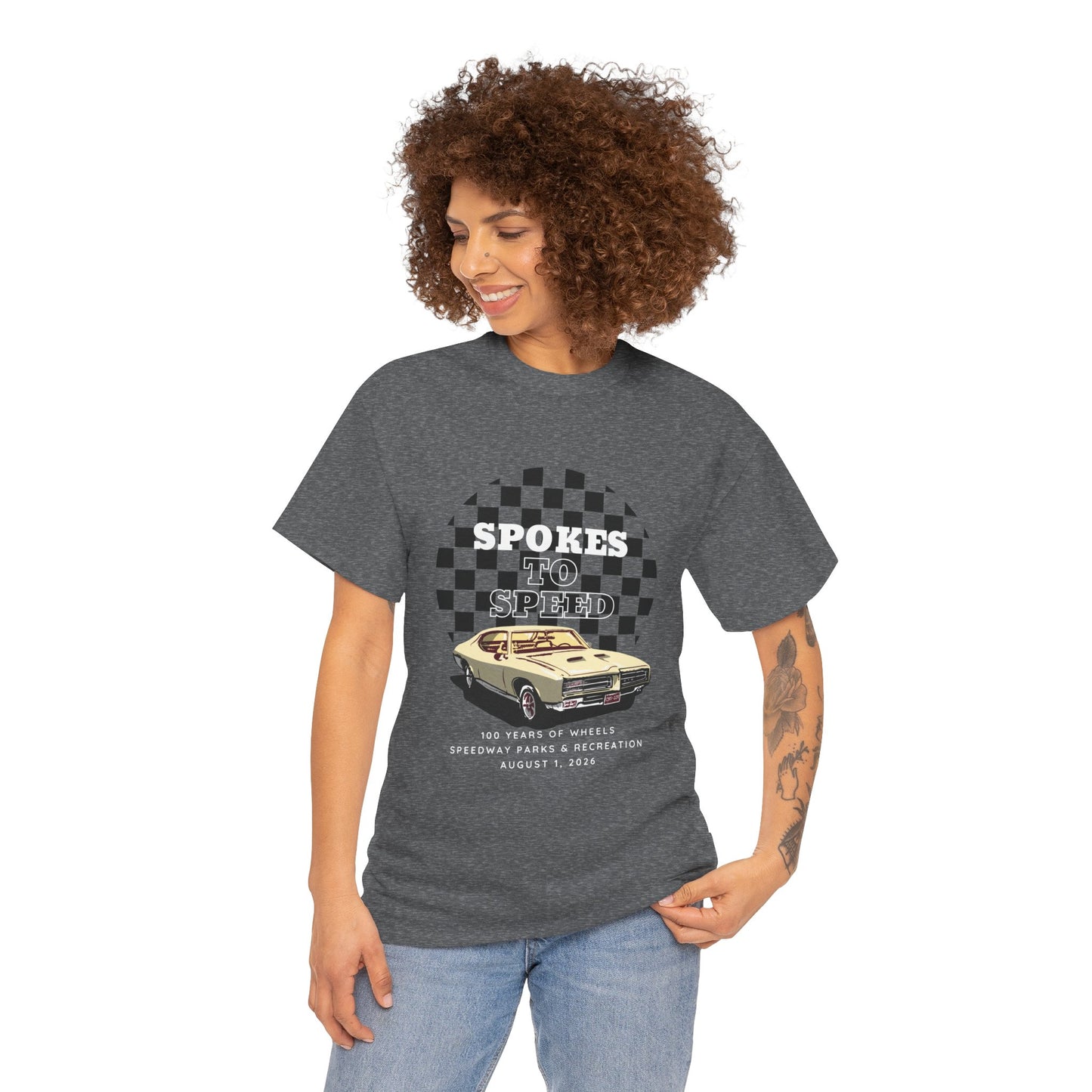 Adult Spokes to Speed t-shirt