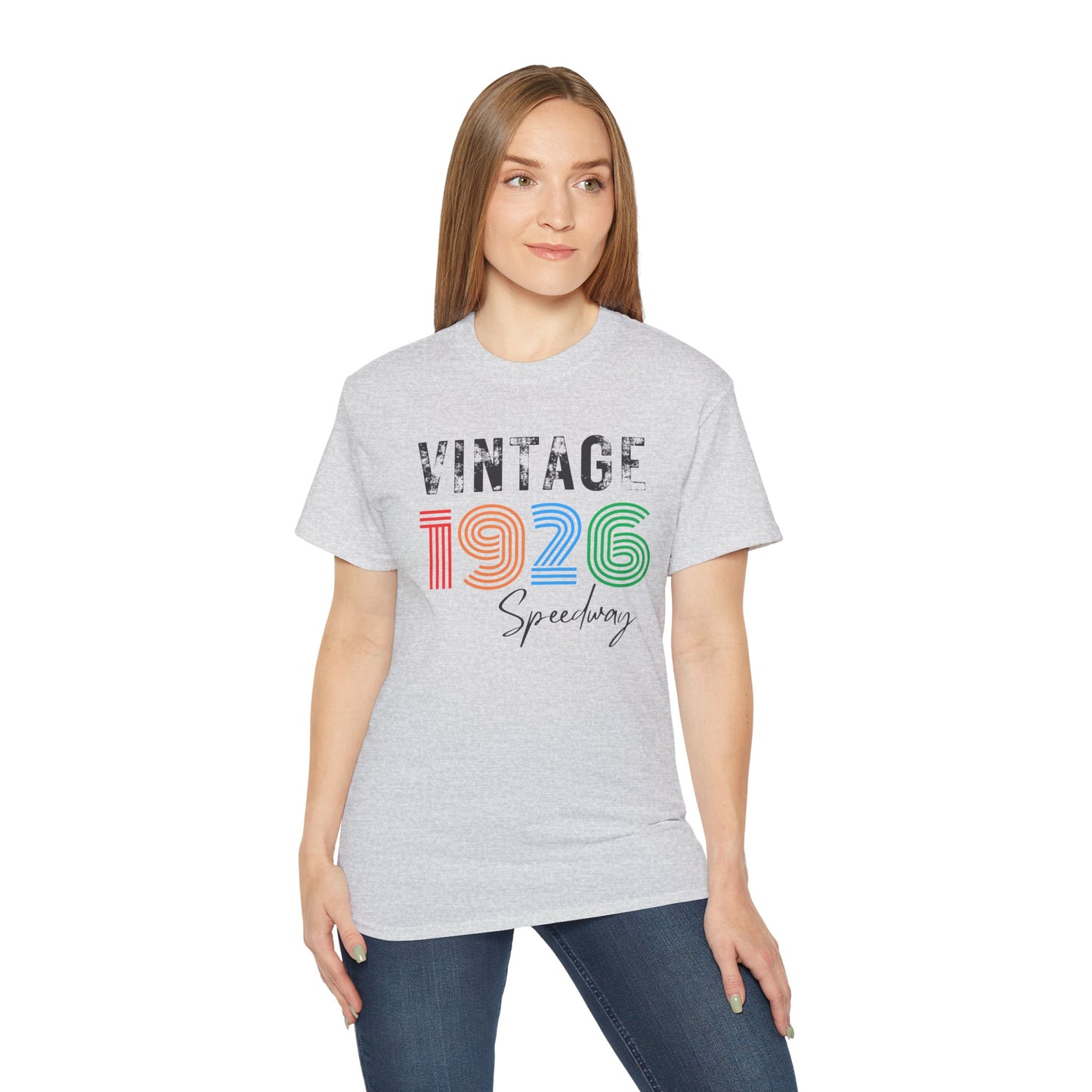 Adult 100th Anniversary - Speedway Vintage Tee