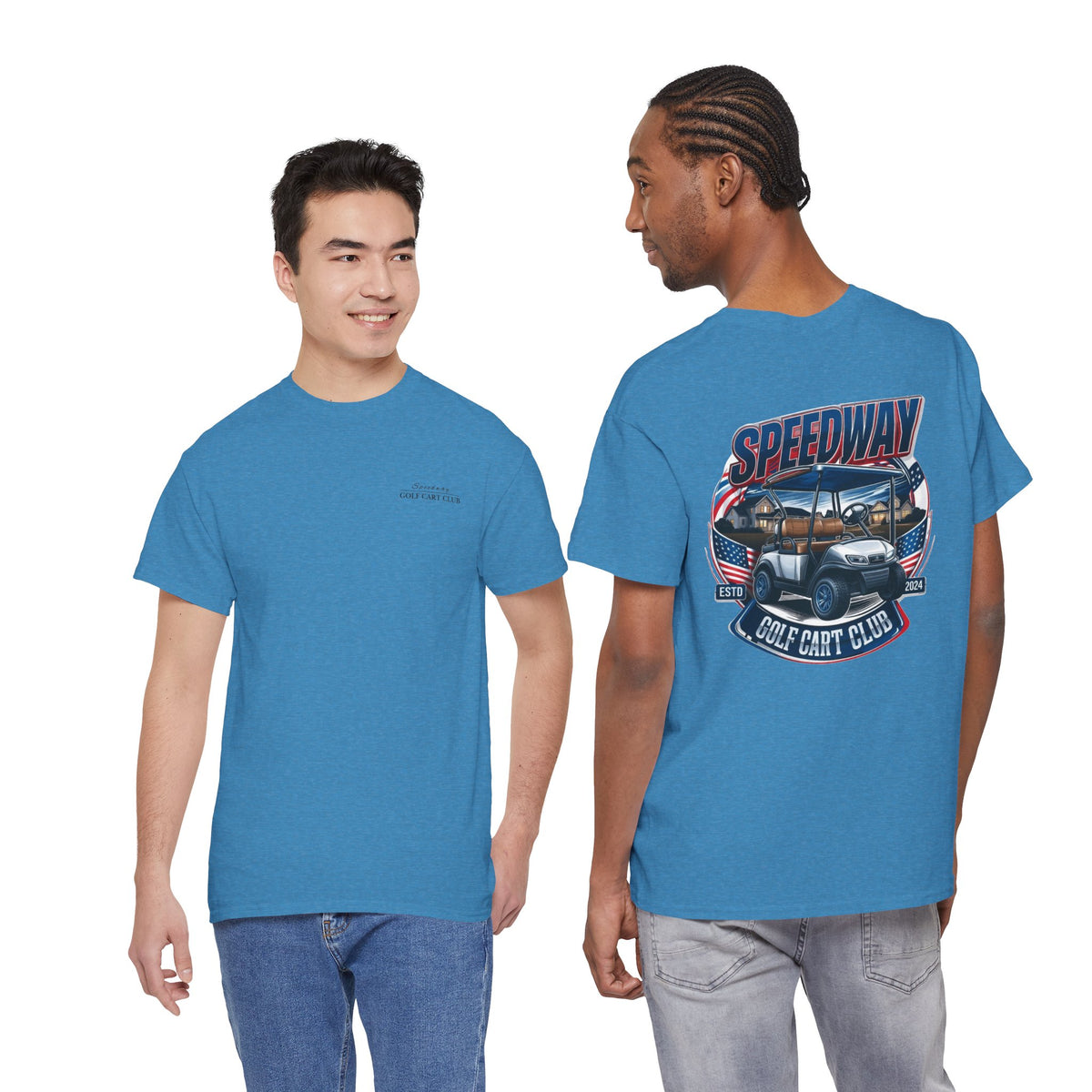 Speedway Golf Cart Club T‑Shirt