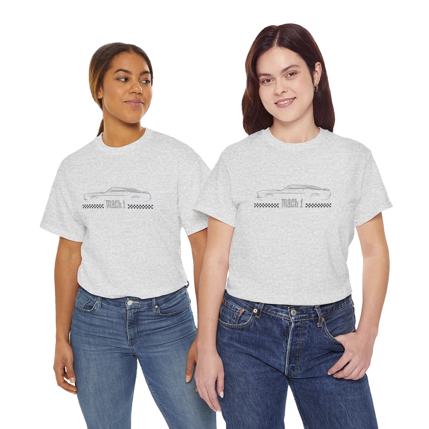 Adult Mustang Mach 1 tee — Vintage Muscle Car