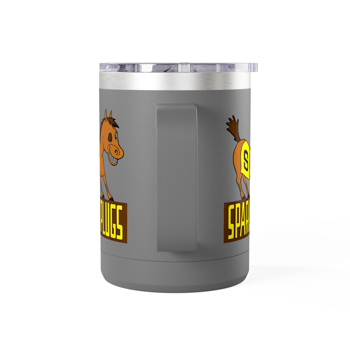 Old School Speedway Logo - 15oz Insulated Coffee Mug Tumbler with Lid