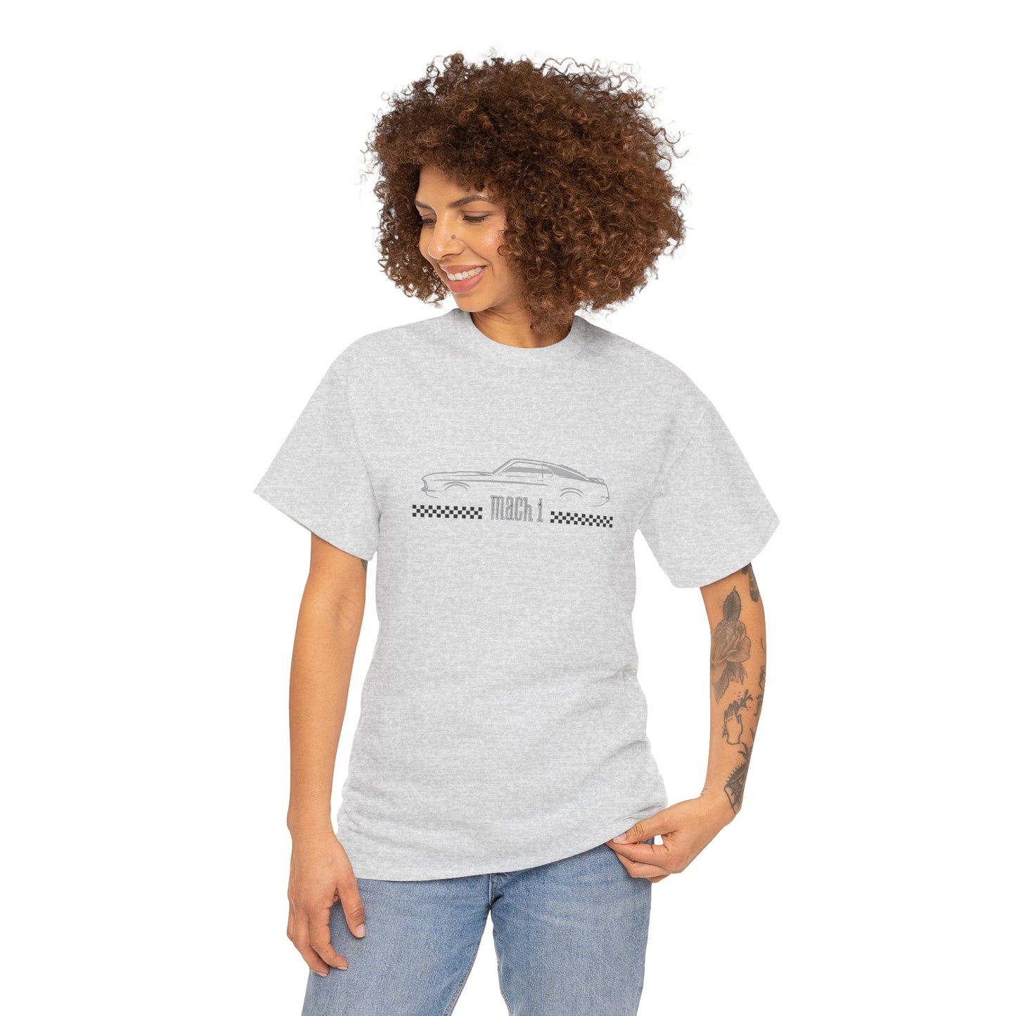 Adult Mustang Mach 1 tee — Vintage Muscle Car