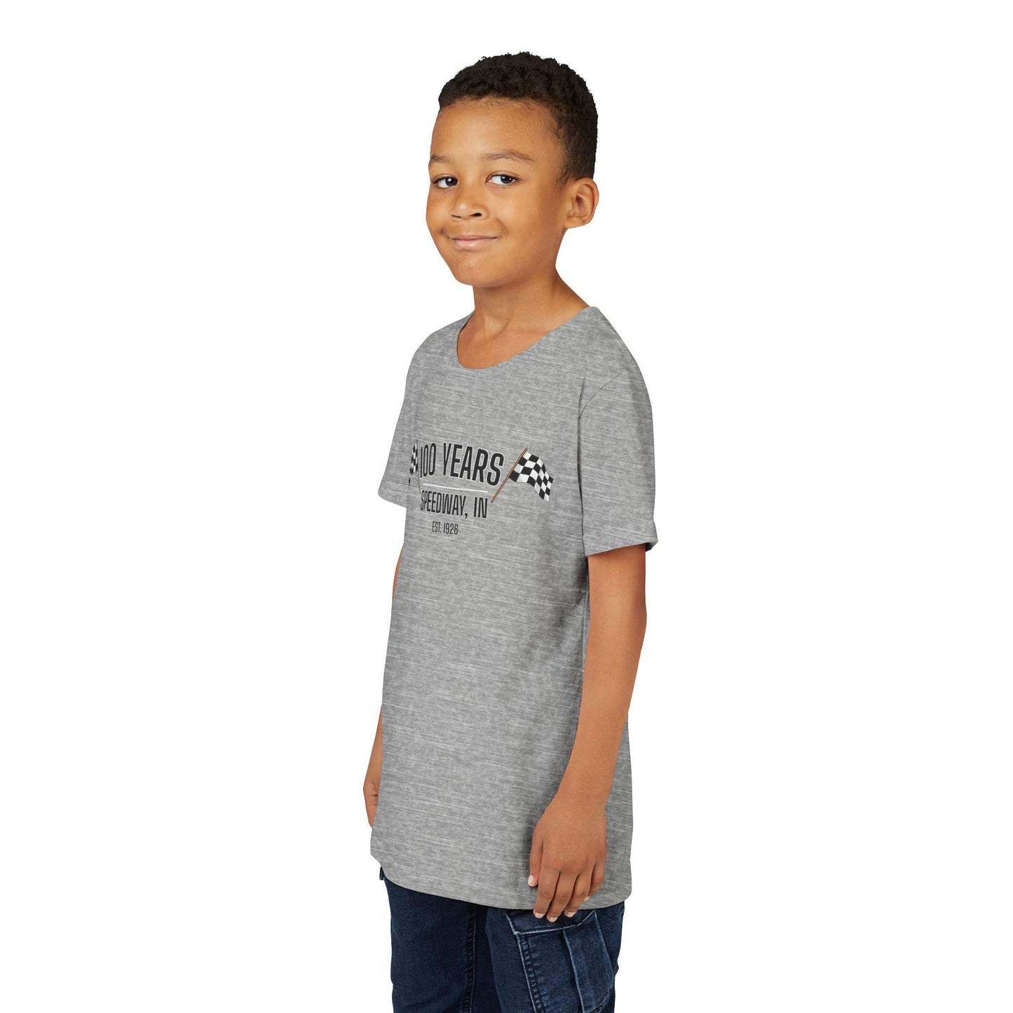 Youth 100th Anniversary - Speedway Flag Tee