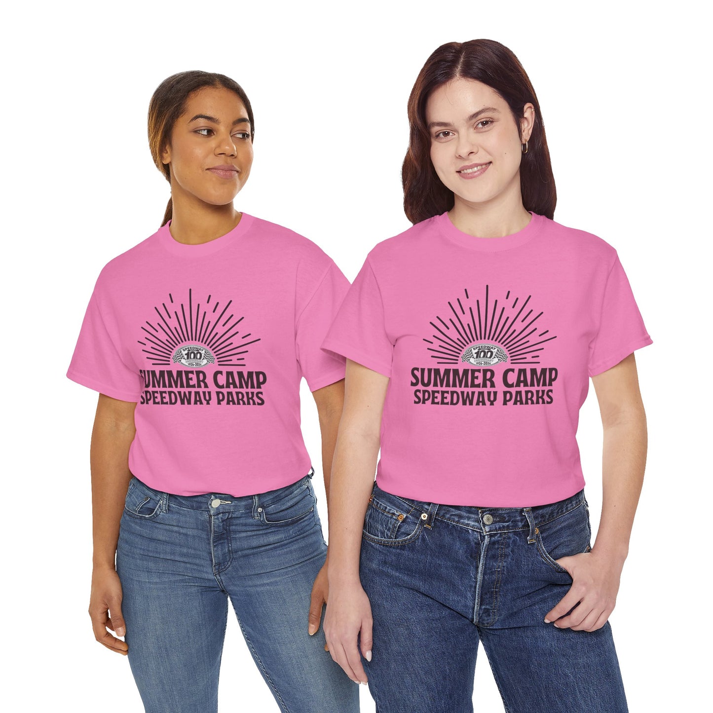 Adult Summer Camp T-Shirt - 2026 Speedway Parks Sunrise Tee