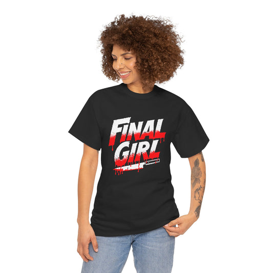 Final Girl T-Shirt — Retro Horror Graphic Tee