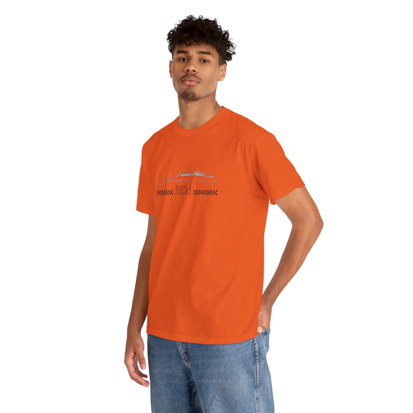 Adult Mustang Mach 1 tee — Vintage Muscle Car