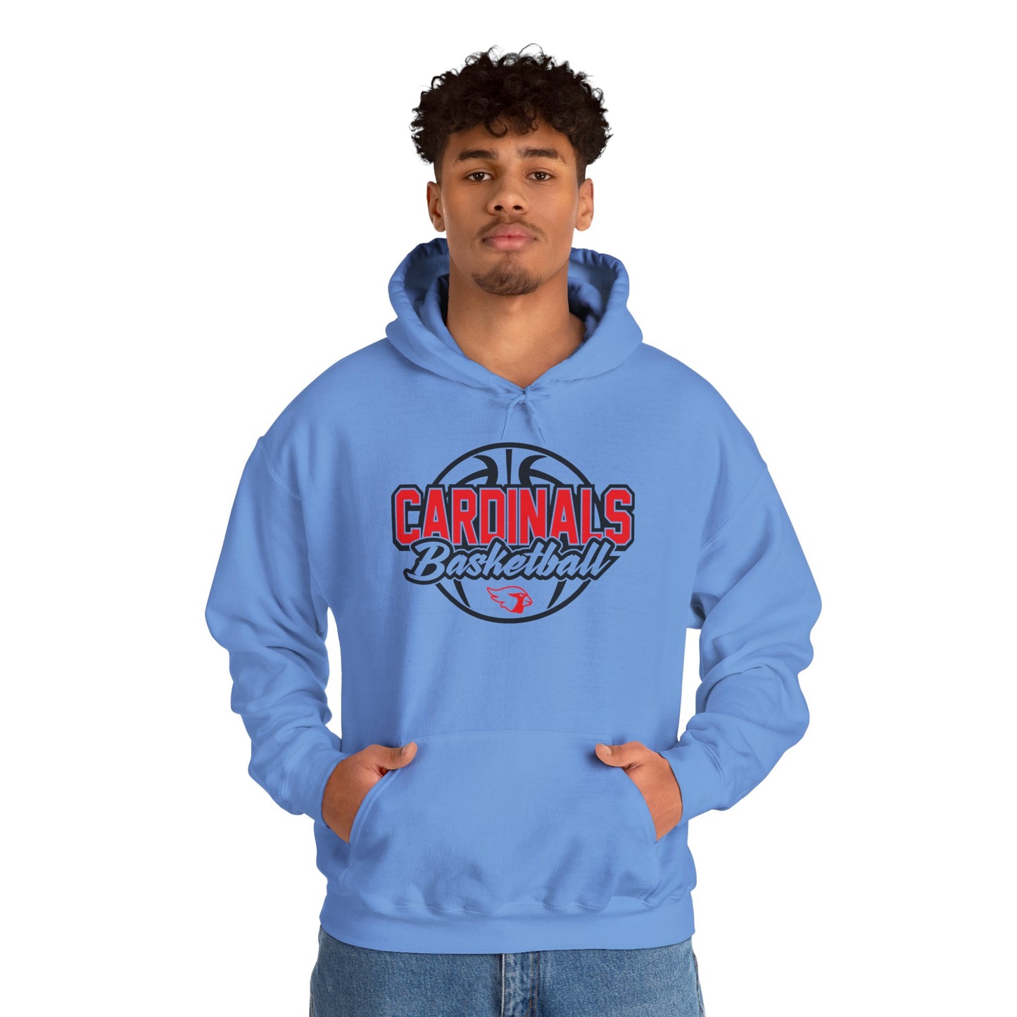Adult St. Christopher Cardinals Basketball Hoodie