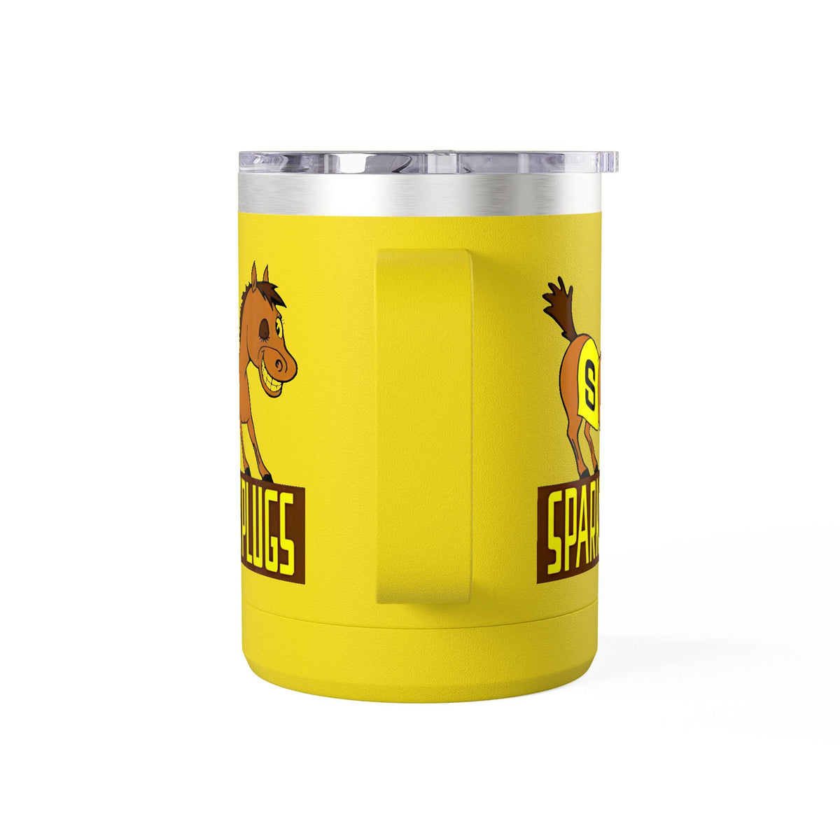 Old School Speedway Logo - 15oz Insulated Coffee Mug Tumbler with Lid