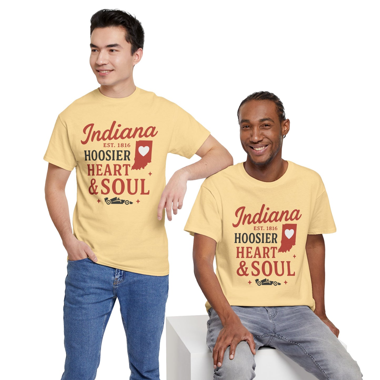 Indiana Hoosier Heart & Soul T-Shirt