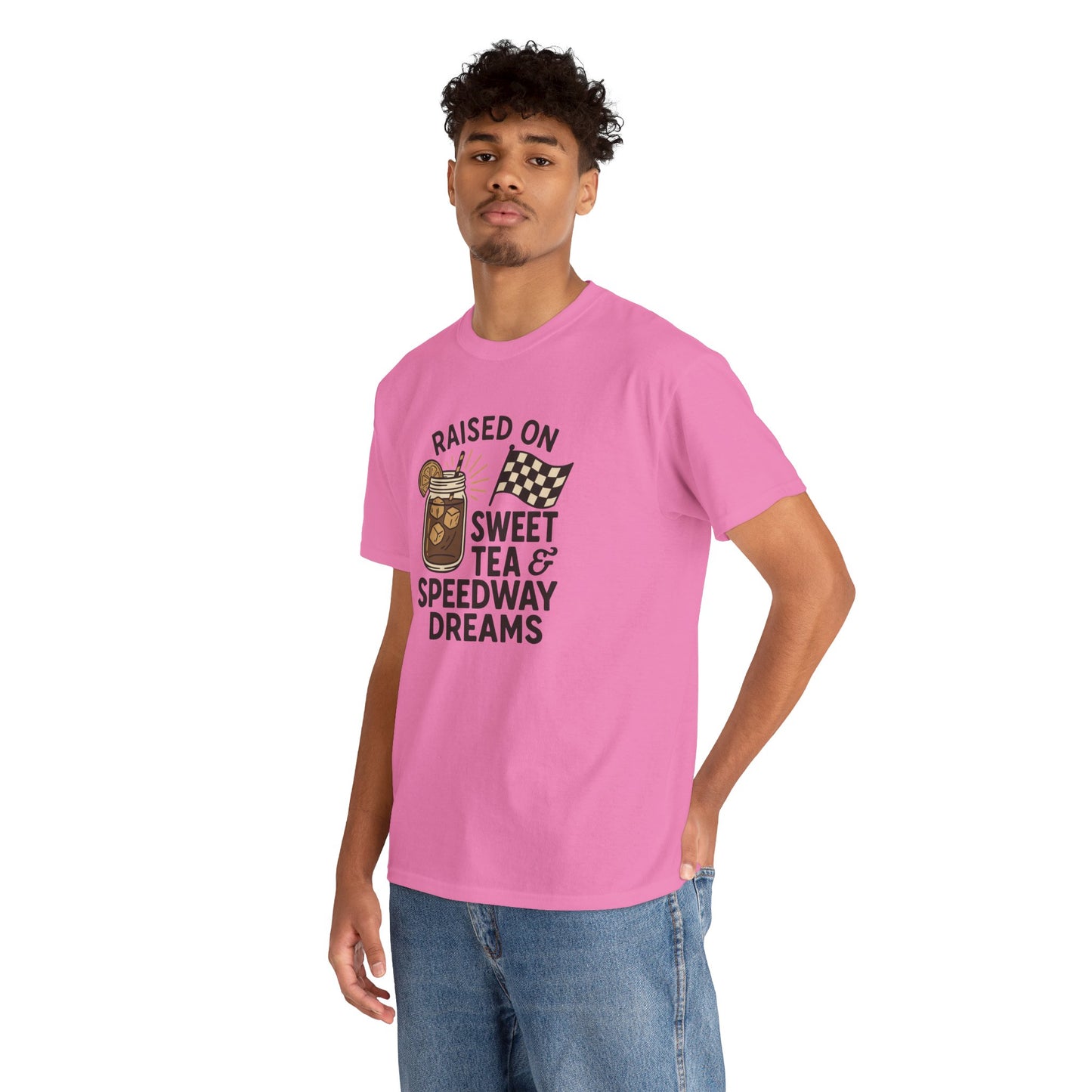 Raised on Sweet Tea & Speedway Dreams Tee
