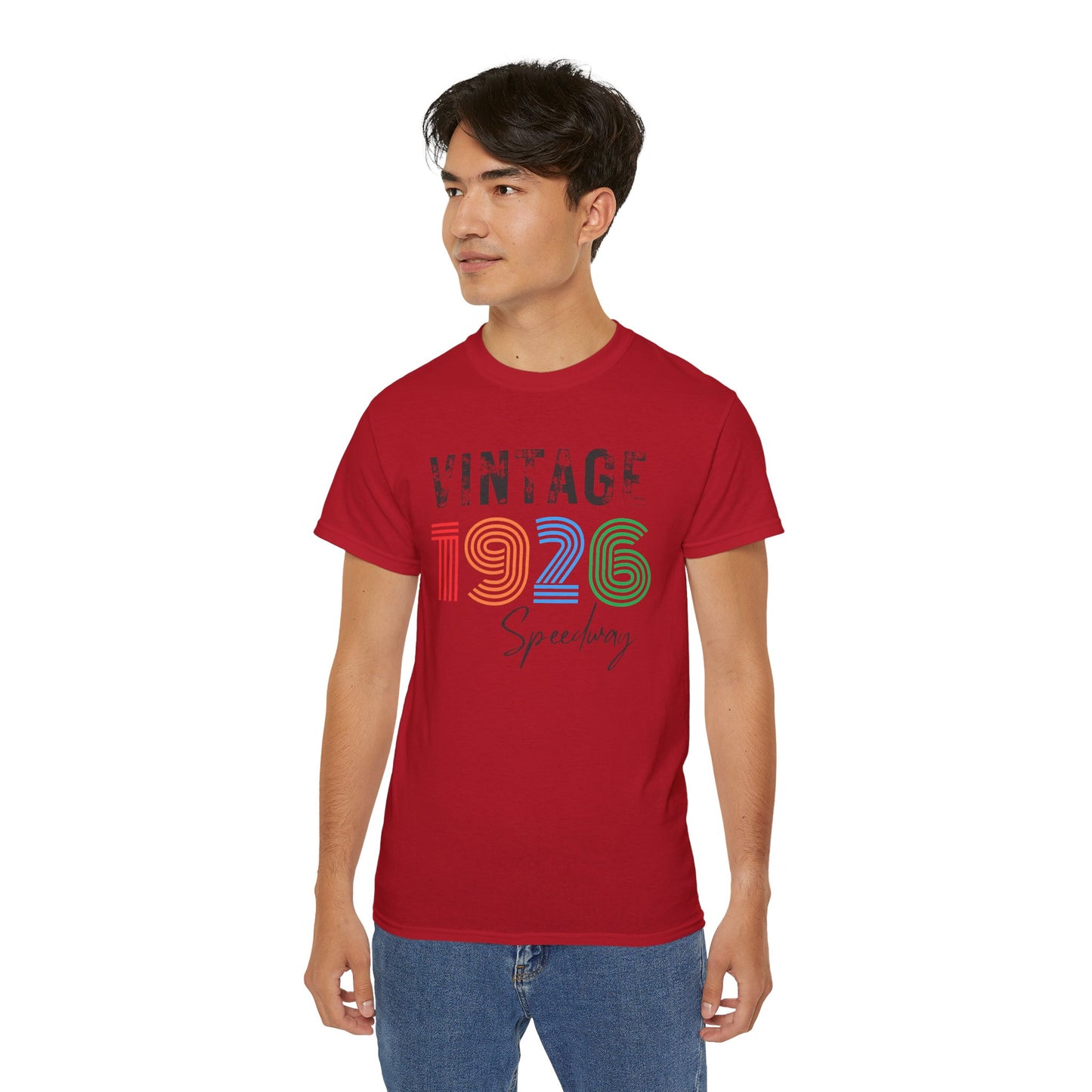 Adult 100th Anniversary - Speedway Vintage Tee