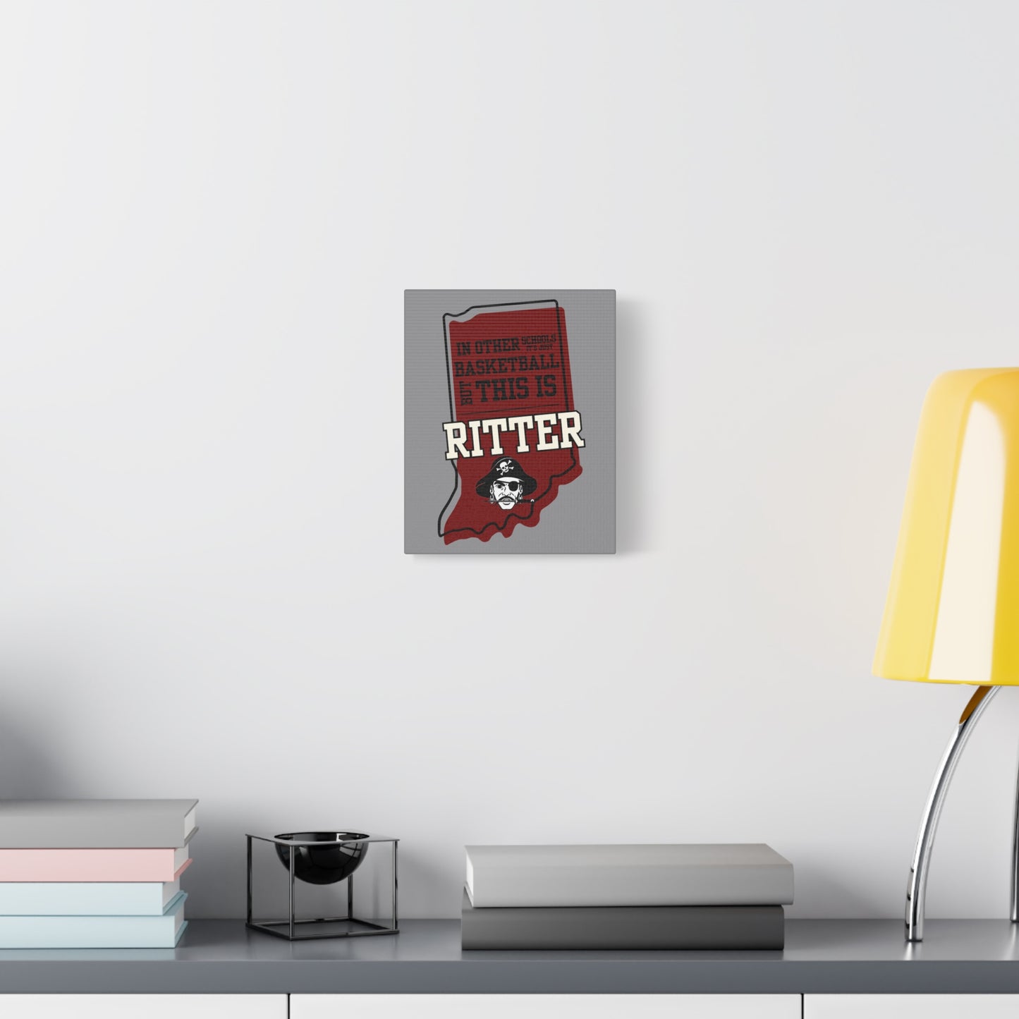 Canvas Wall Art - Ritter Basketball