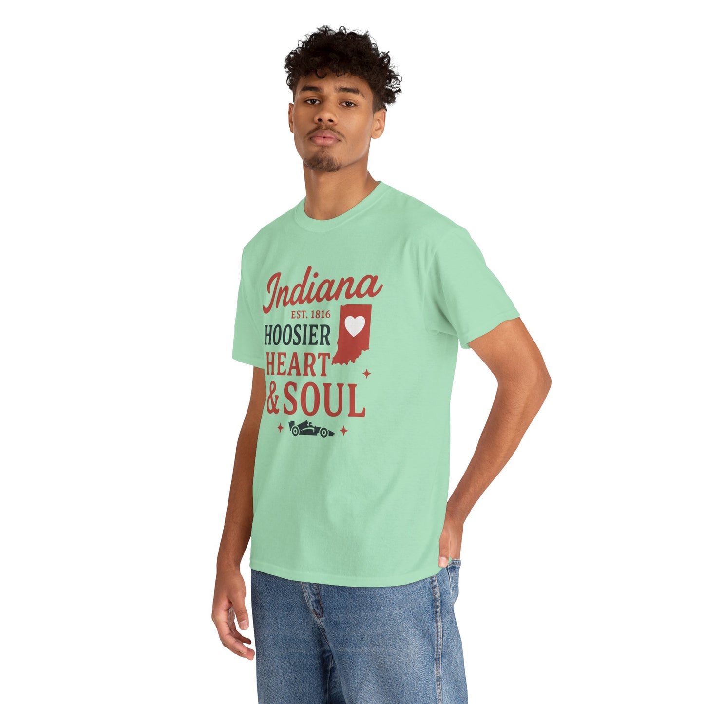 Indiana Hoosier Heart & Soul T-Shirt