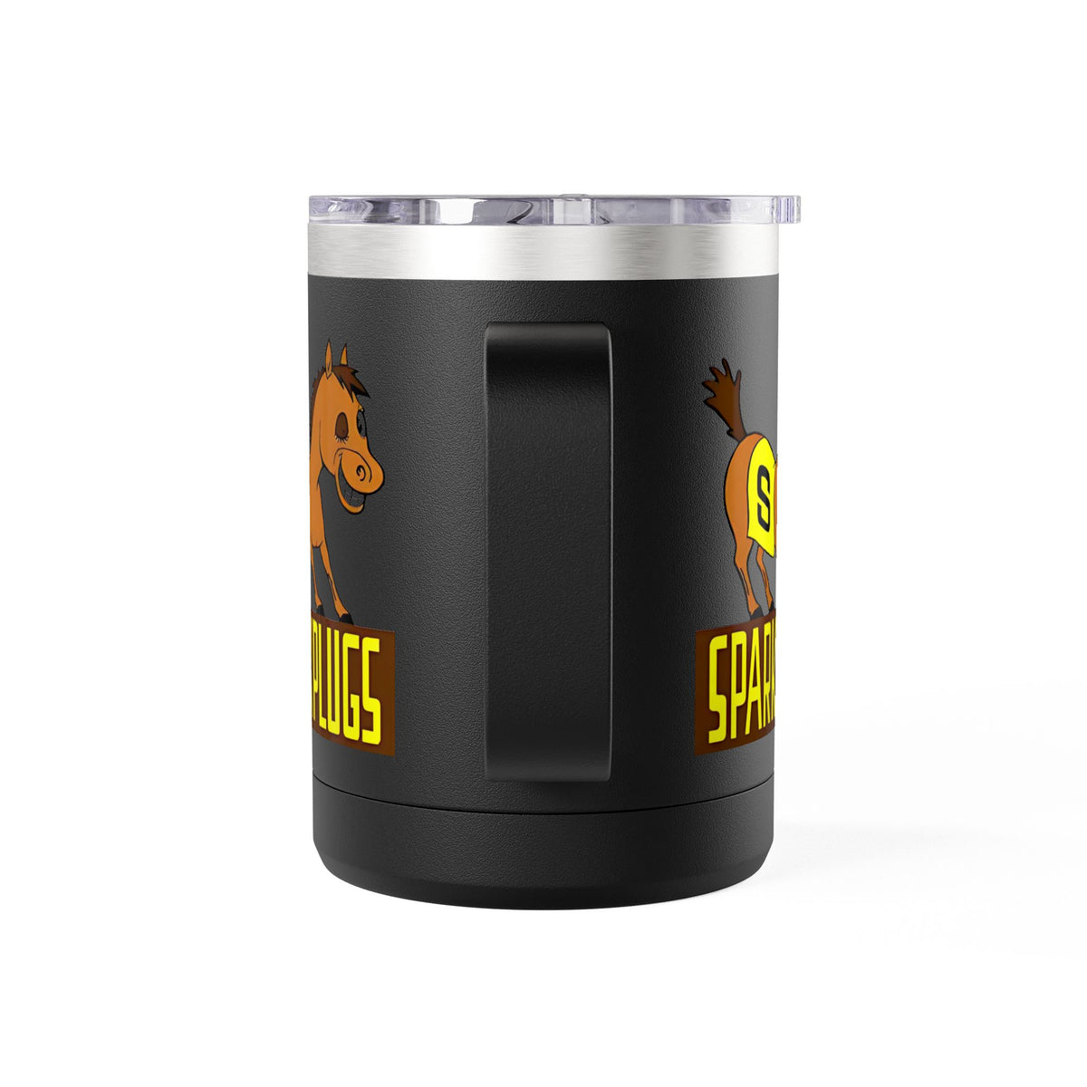 Old School Speedway Logo - 15oz Insulated Coffee Mug Tumbler with Lid