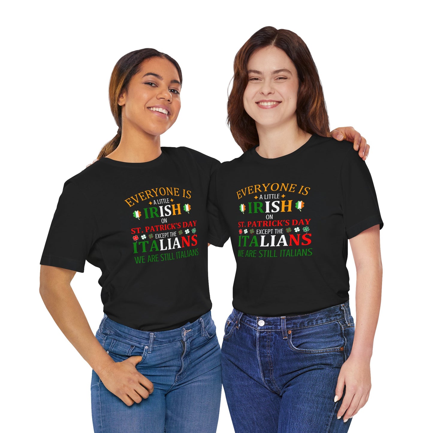 Italian St. Patrick's Day Shirt - Jersey Short Sleeve Tee