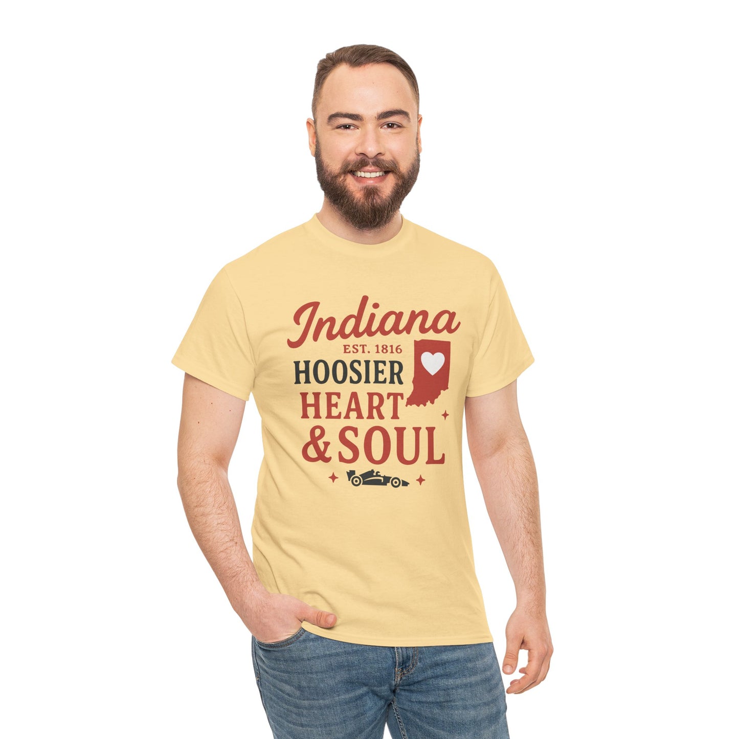 Indiana Hoosier Heart & Soul T-Shirt