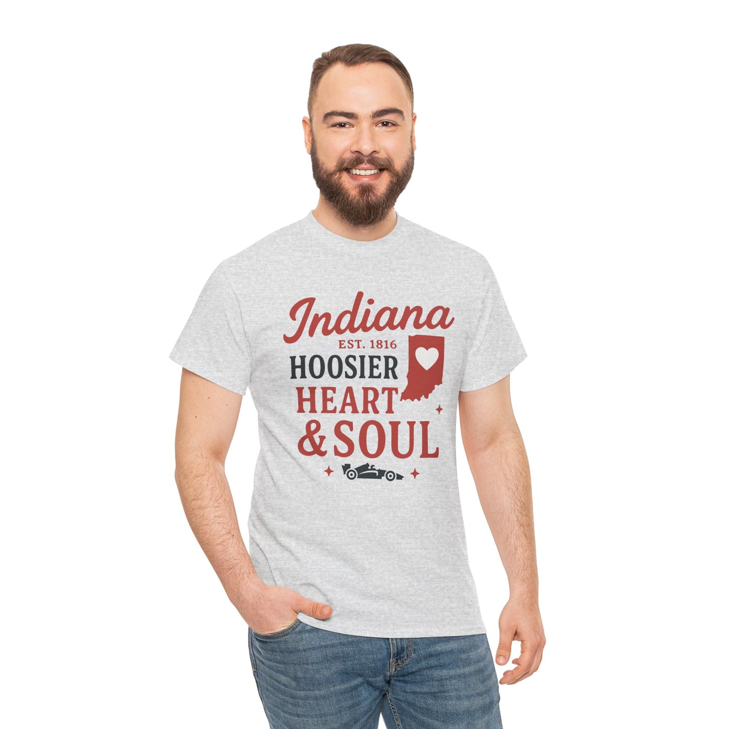 Indiana Hoosier Heart & Soul T-Shirt
