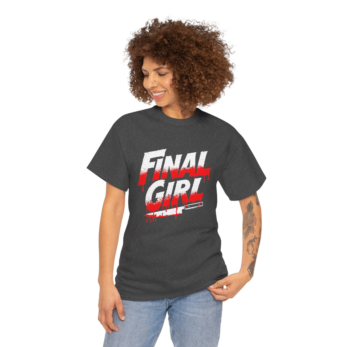 Final Girl T-Shirt — Retro Horror Graphic Tee