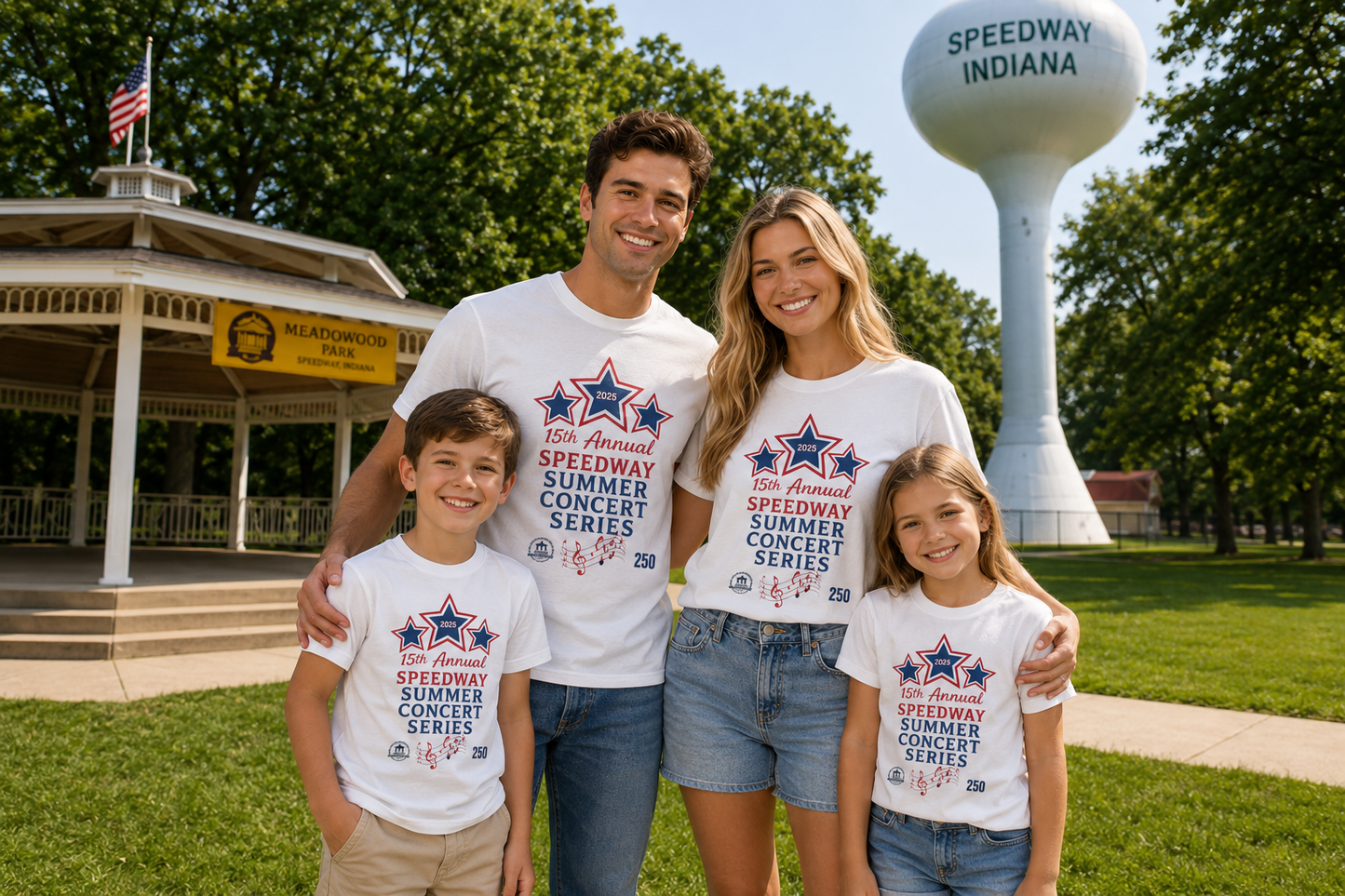 Adult Speedway Summer Concert Series T-Shirt - 15th Anniversary