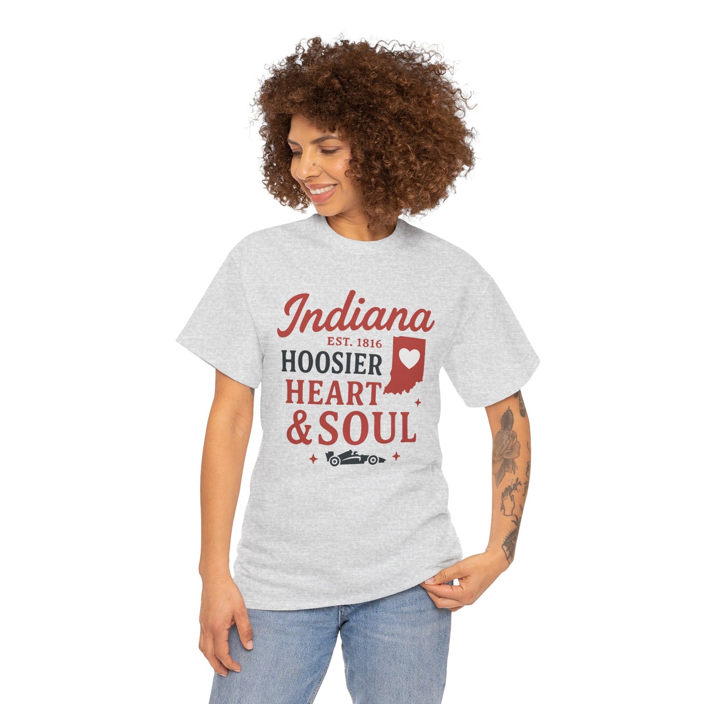 Indiana Hoosier Heart & Soul T-Shirt