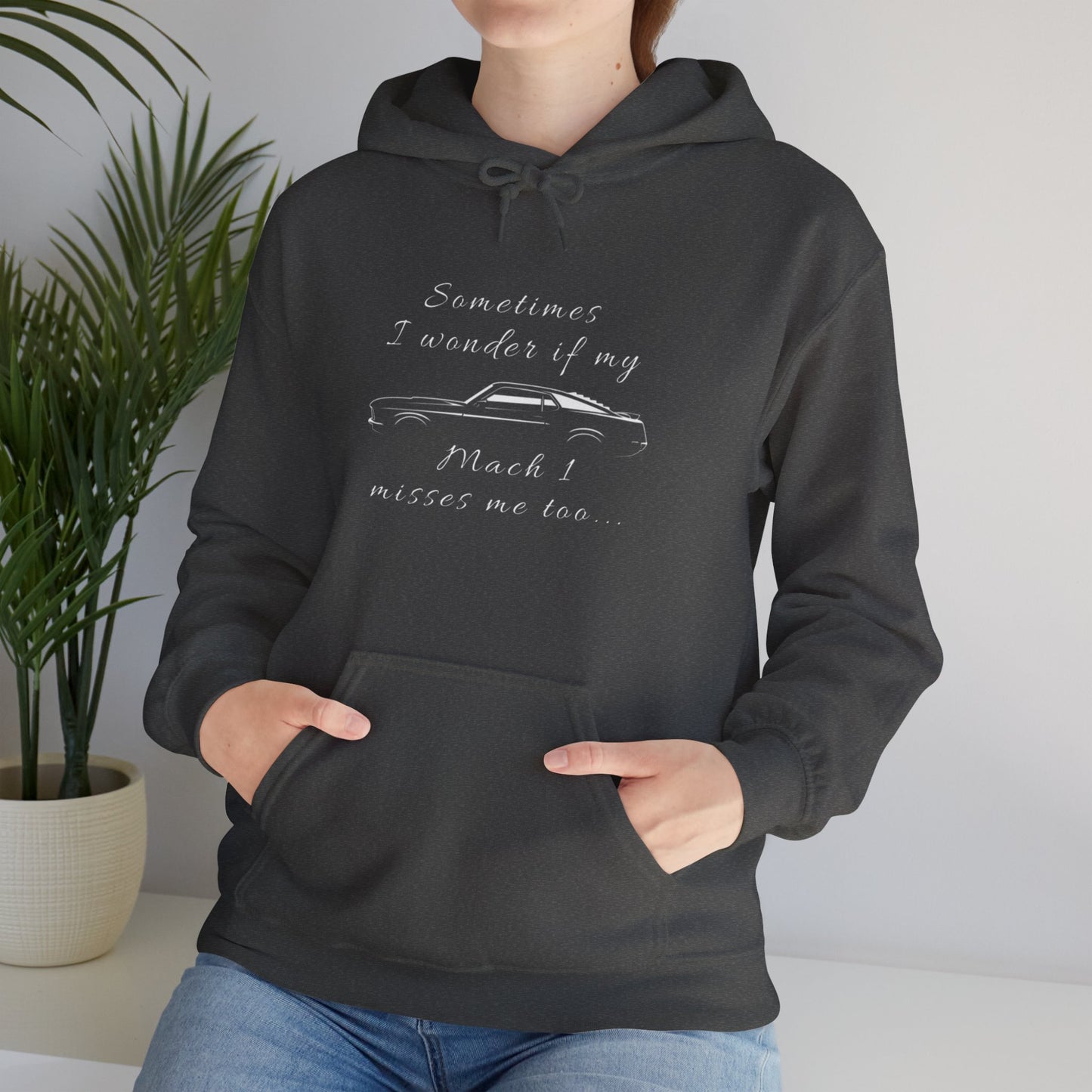Adult Sometimes I Wonder If My Mach 1 Misses Me Hoodie
