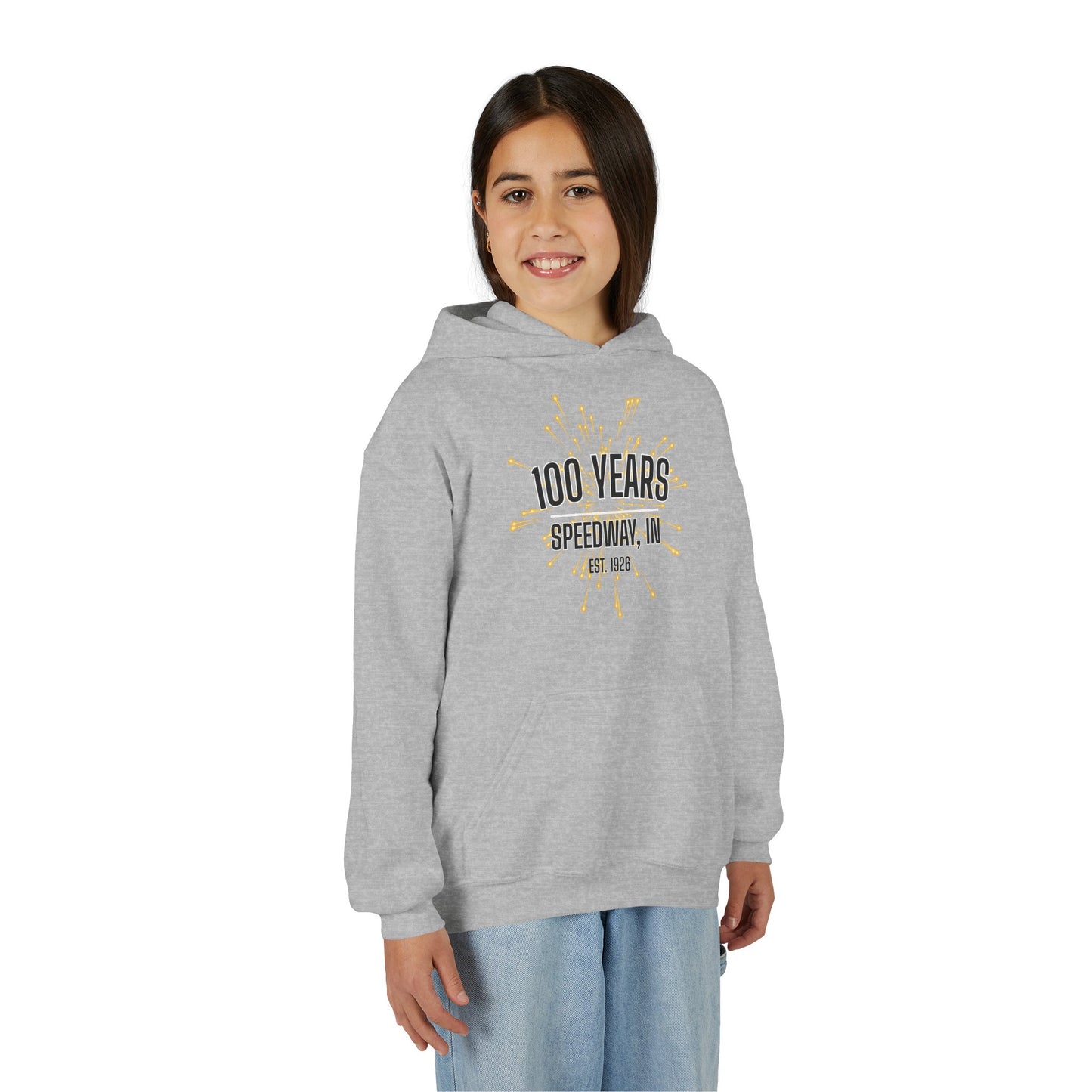 Youth 100th Anniversary - Speedway Firework Hoodie