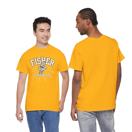 Adult - Fisher Elementary Cotton T-Shirt, School Spirit Wear