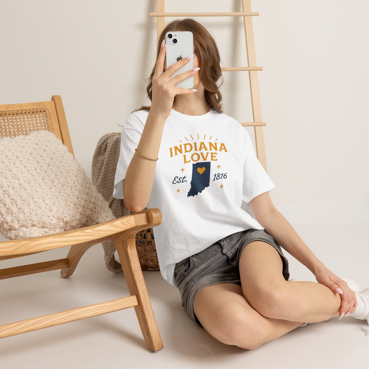Indiana Love T-Shirt – Est. 1816 State Tee